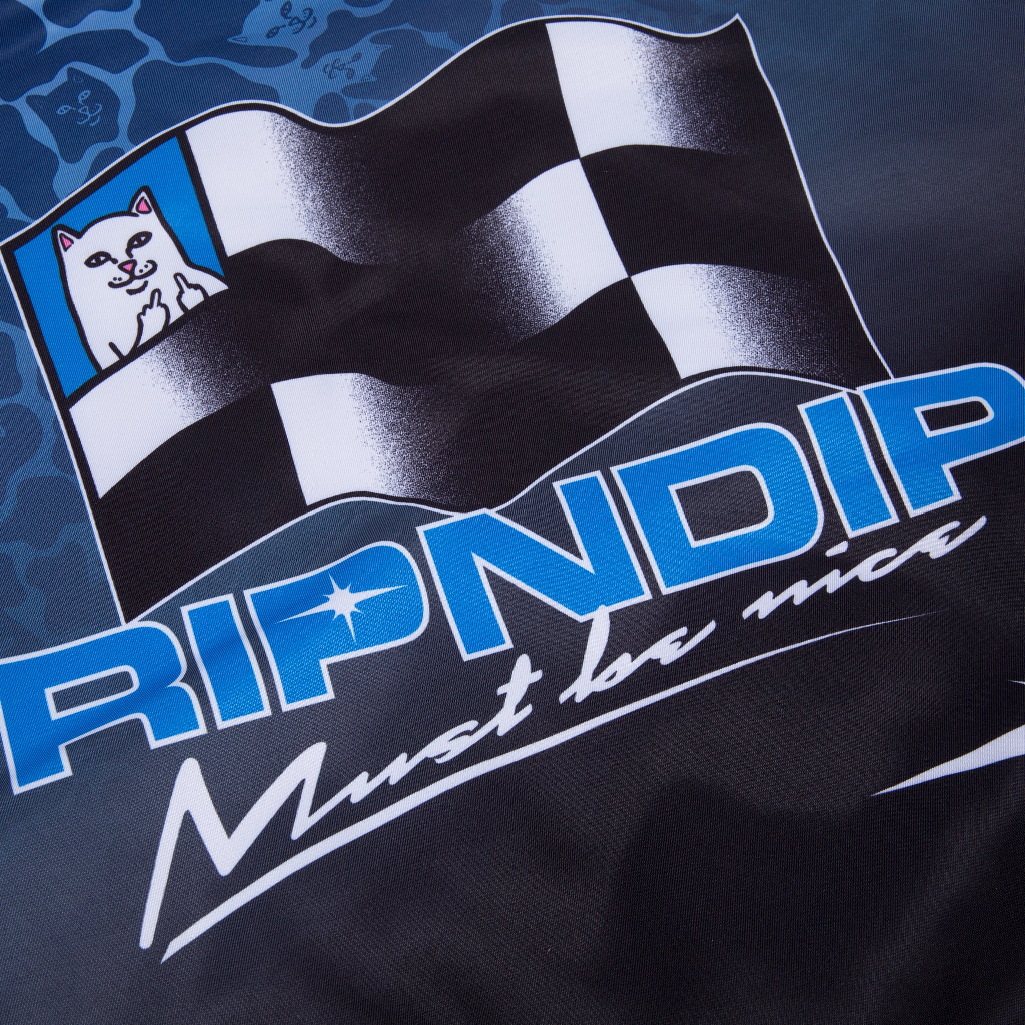 Nascar Nerm Puffy Racing Jacket (Multi) - Image 7