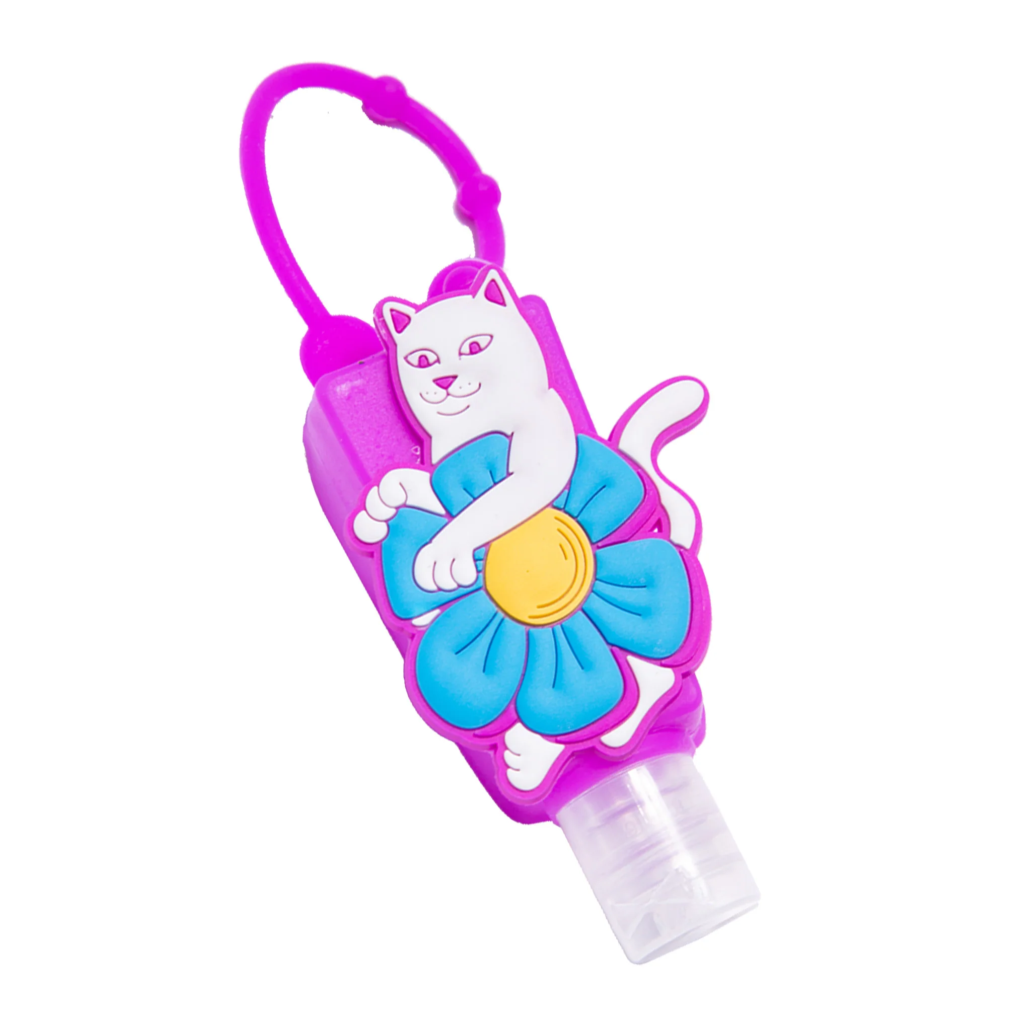 Nature Is Healing Sanitizer Keychain (Purple)