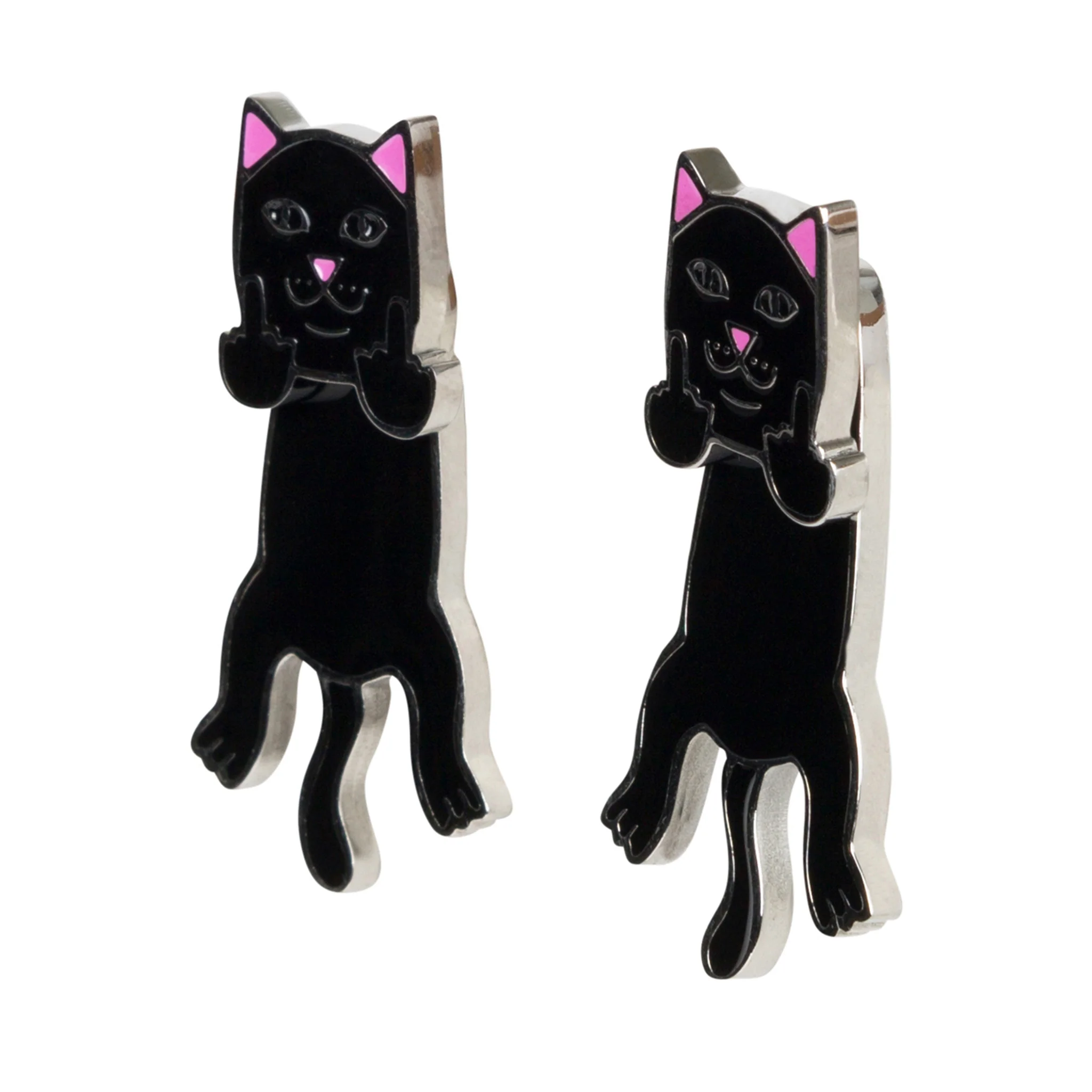 Naughty Jerm Earrings (Black) - Image 3