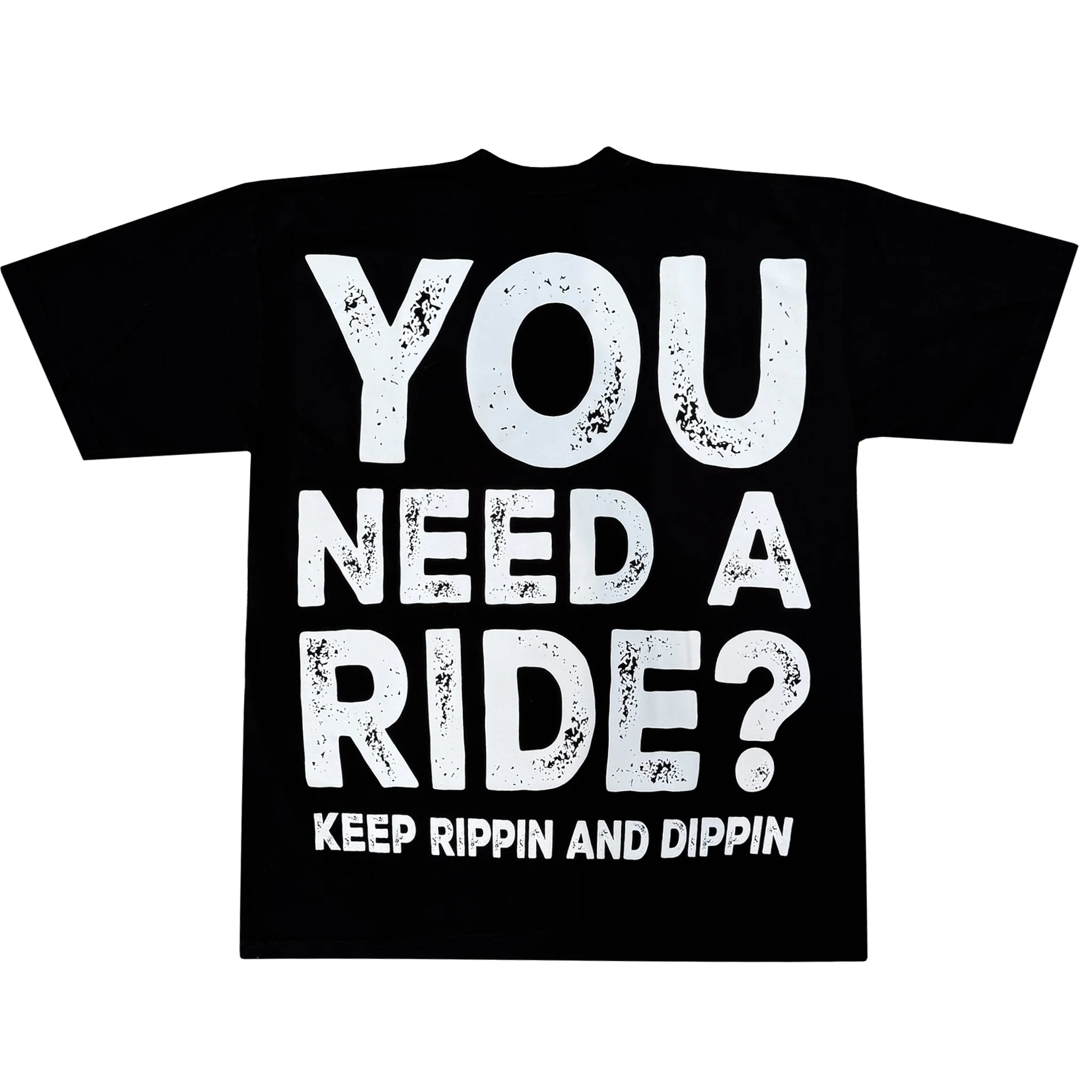 Need A Ride Tee (Black) - Image 2