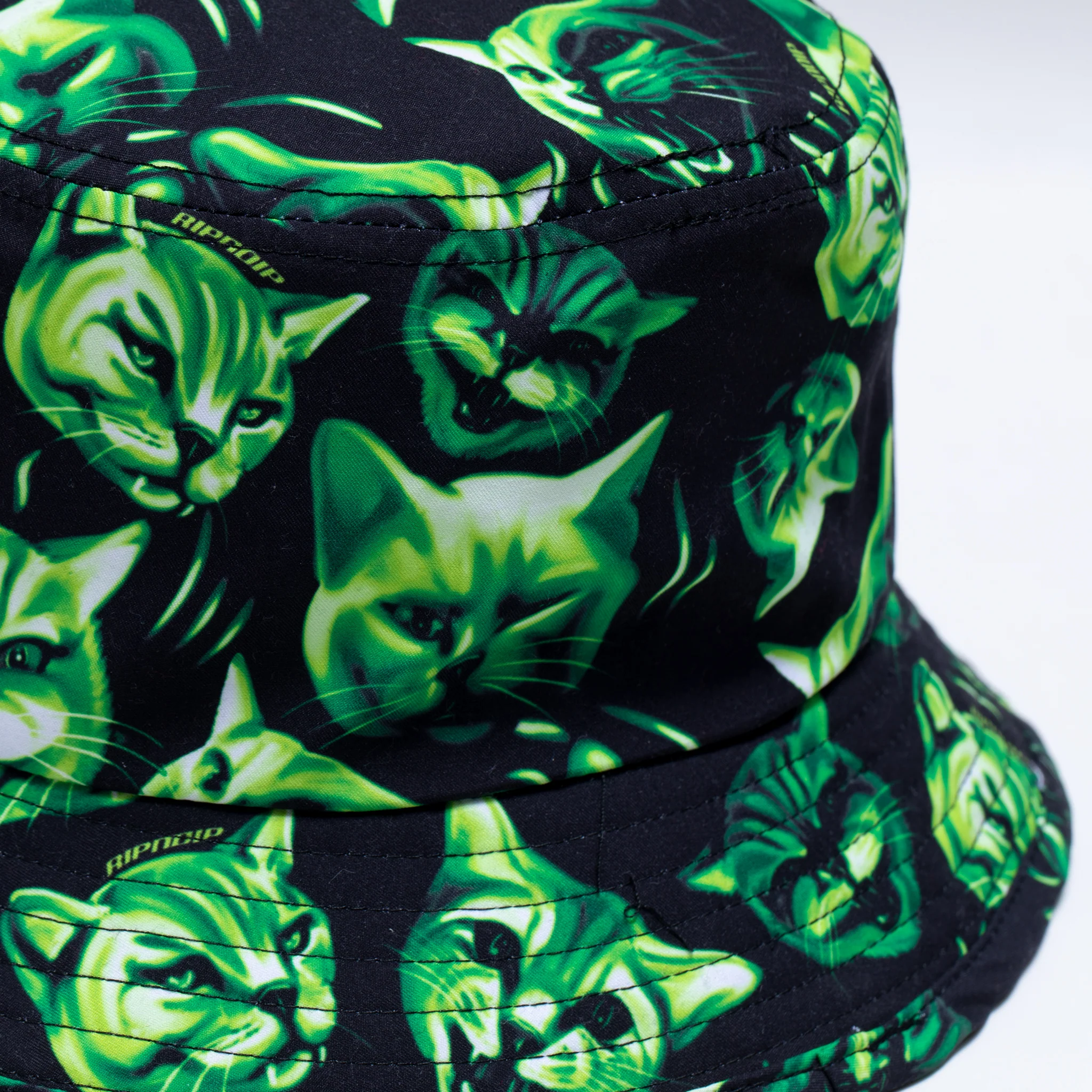 Neon Nerm Bucket Hat (Black) - Image 3