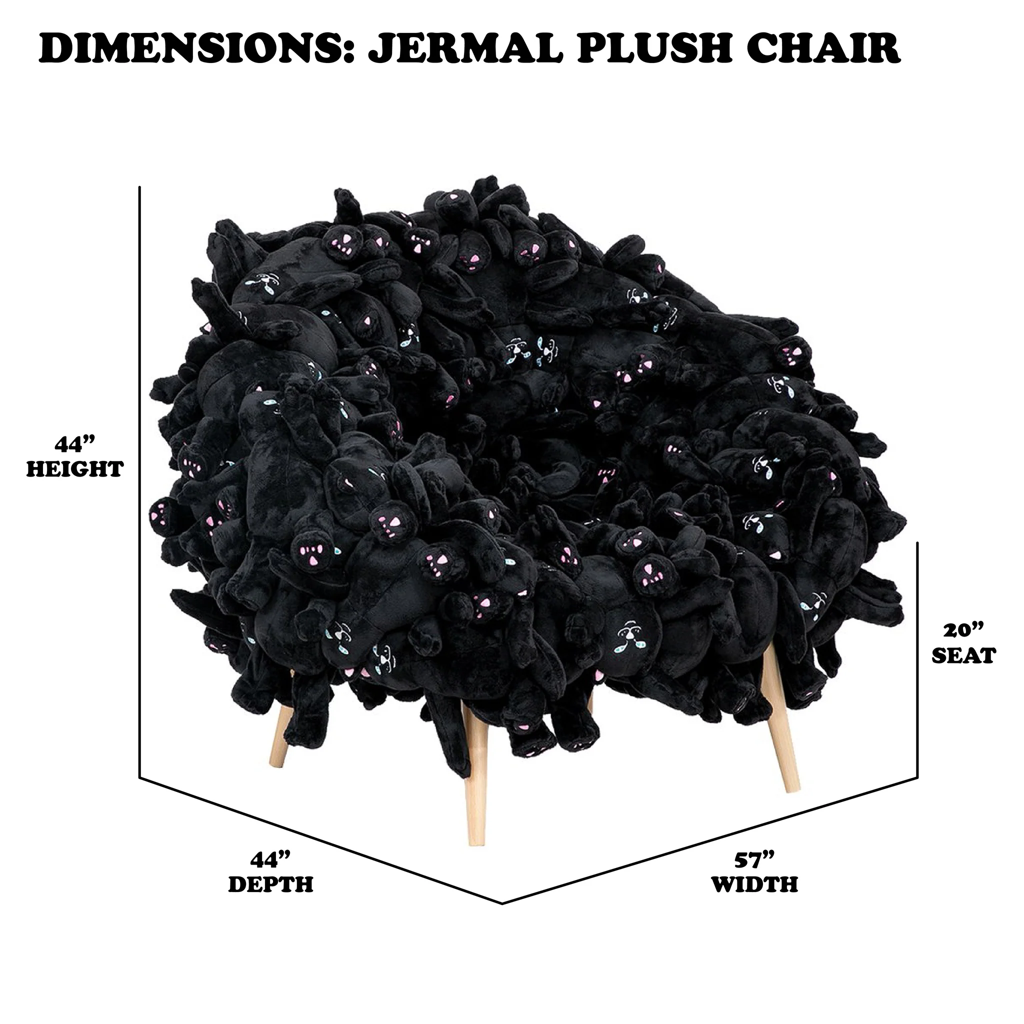 Nerm and Jerm Plush Chair - Image 3