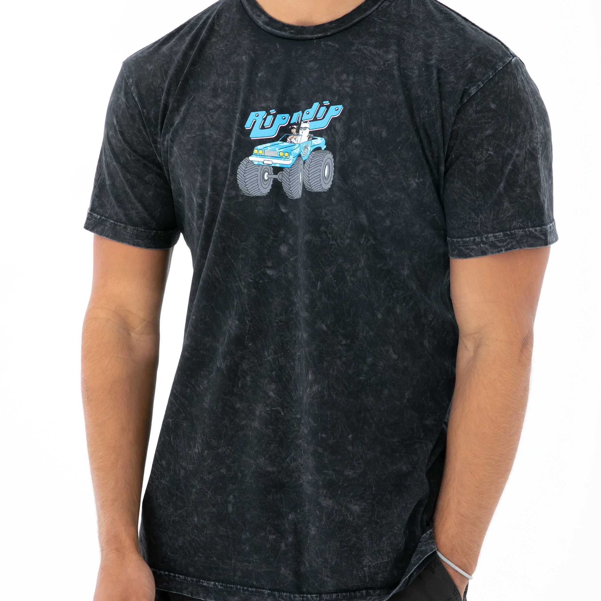 Nerm Cruiser Tee (Black Mineral Wash) - Image 2