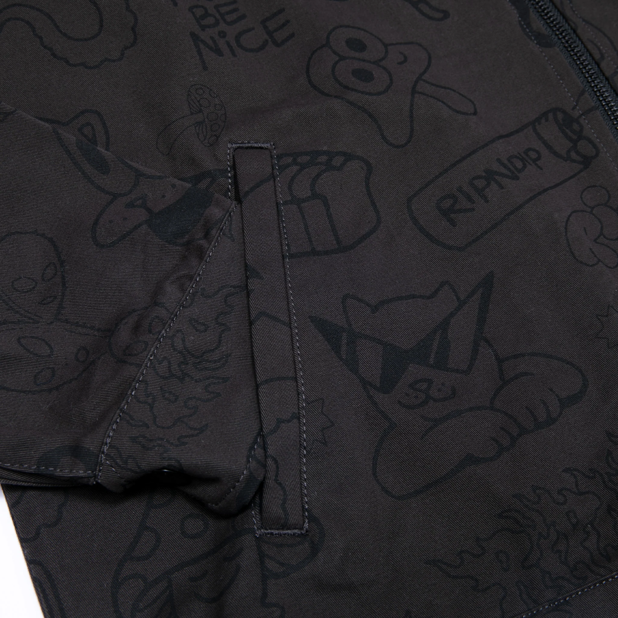 Nerm Doodle Work Jacket (Chocolate) - Image 3