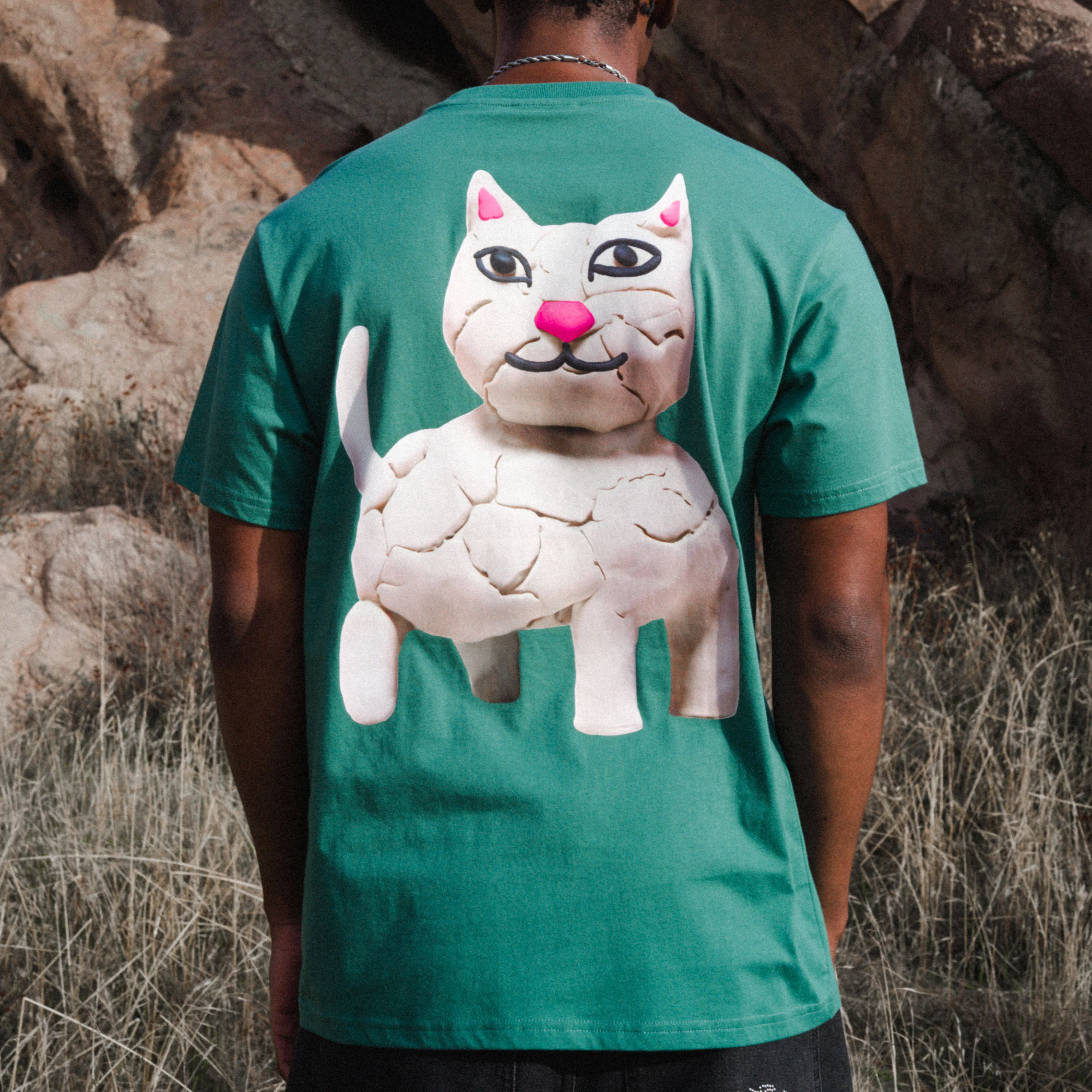 Nerm Dough Tee (Olive) - Image 6