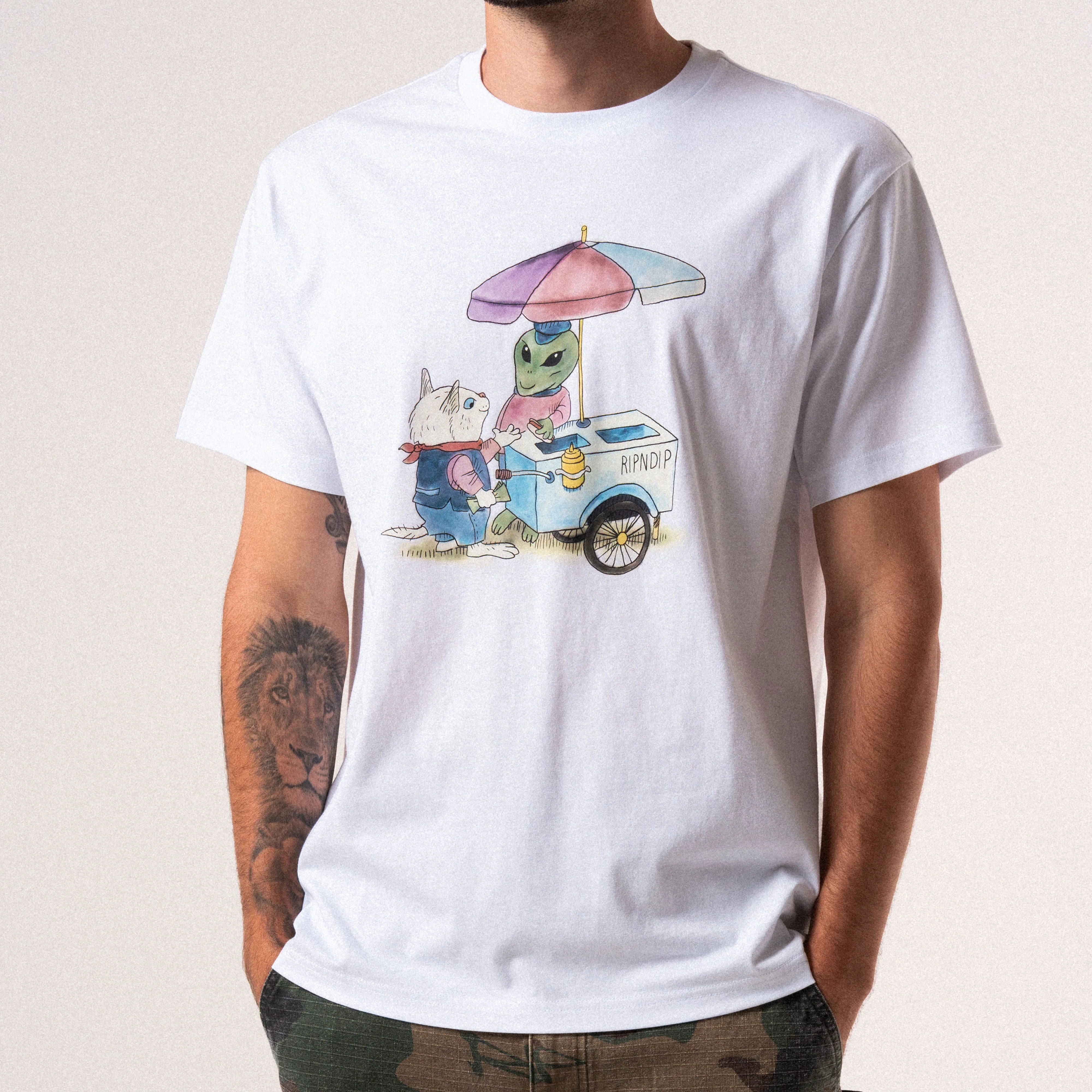 Nerm Frios Tee (White) - Image 4