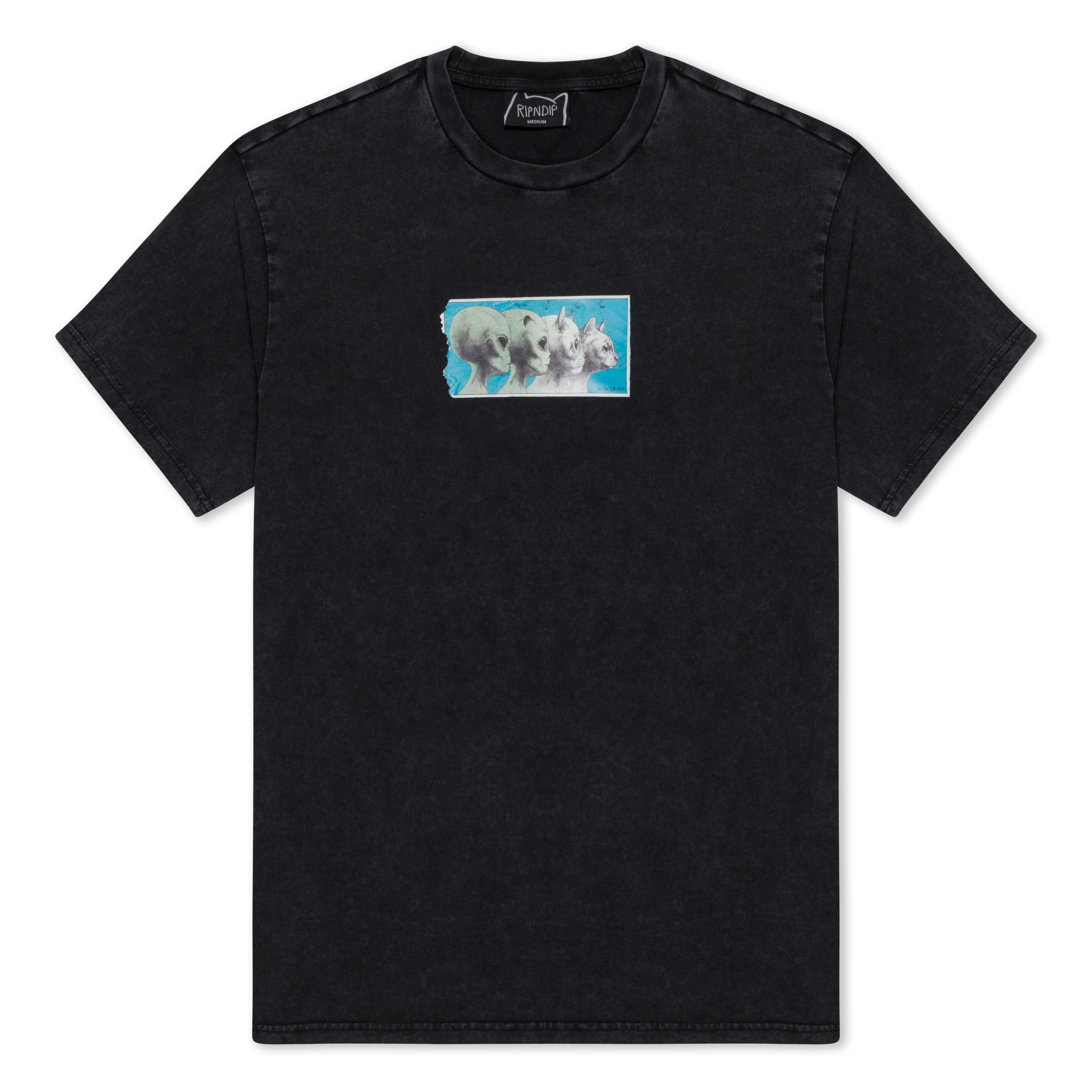 Nerm Geo Tee (Black Vintage Wash) - Image 4