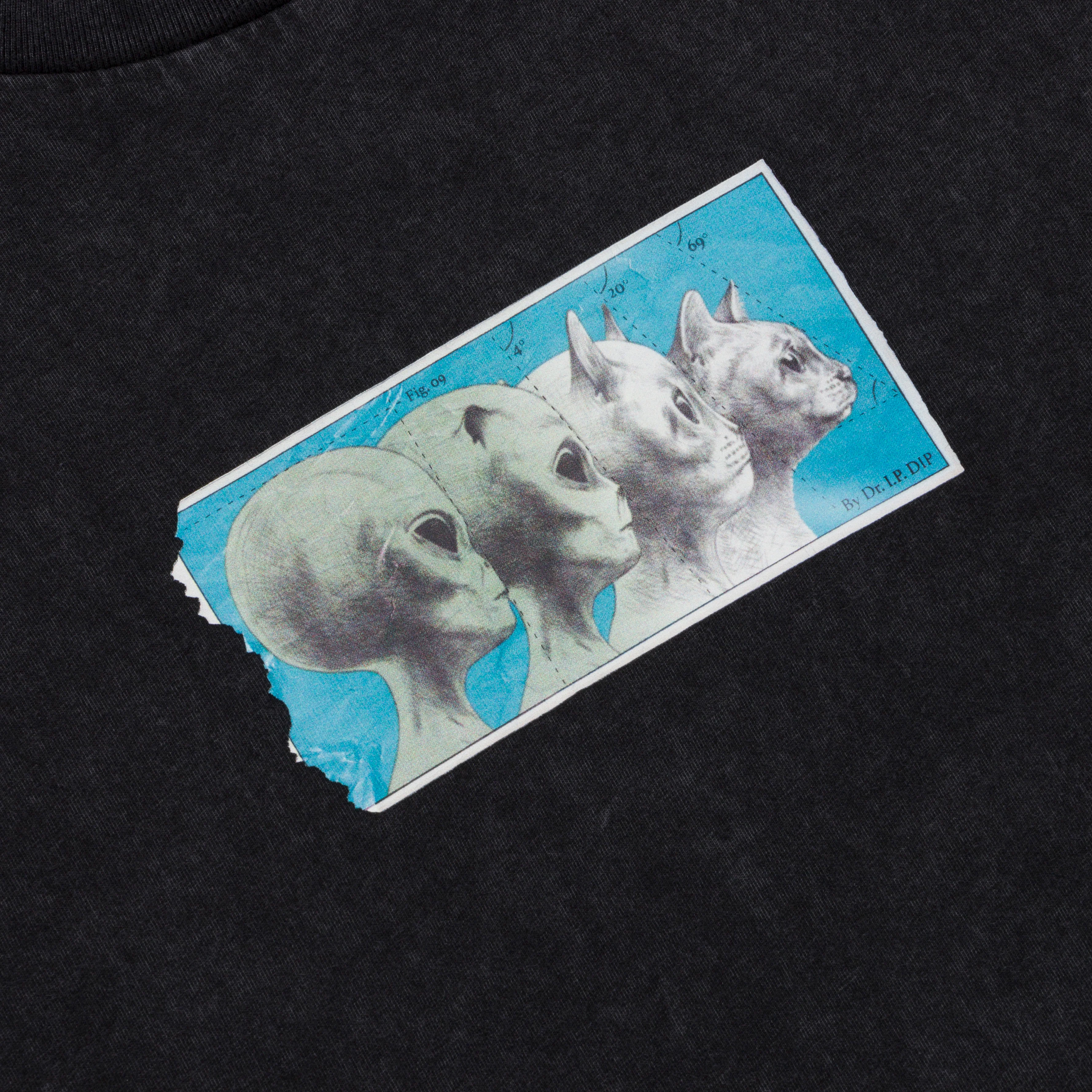 Nerm Geo Tee (Black Vintage Wash) - Image 5