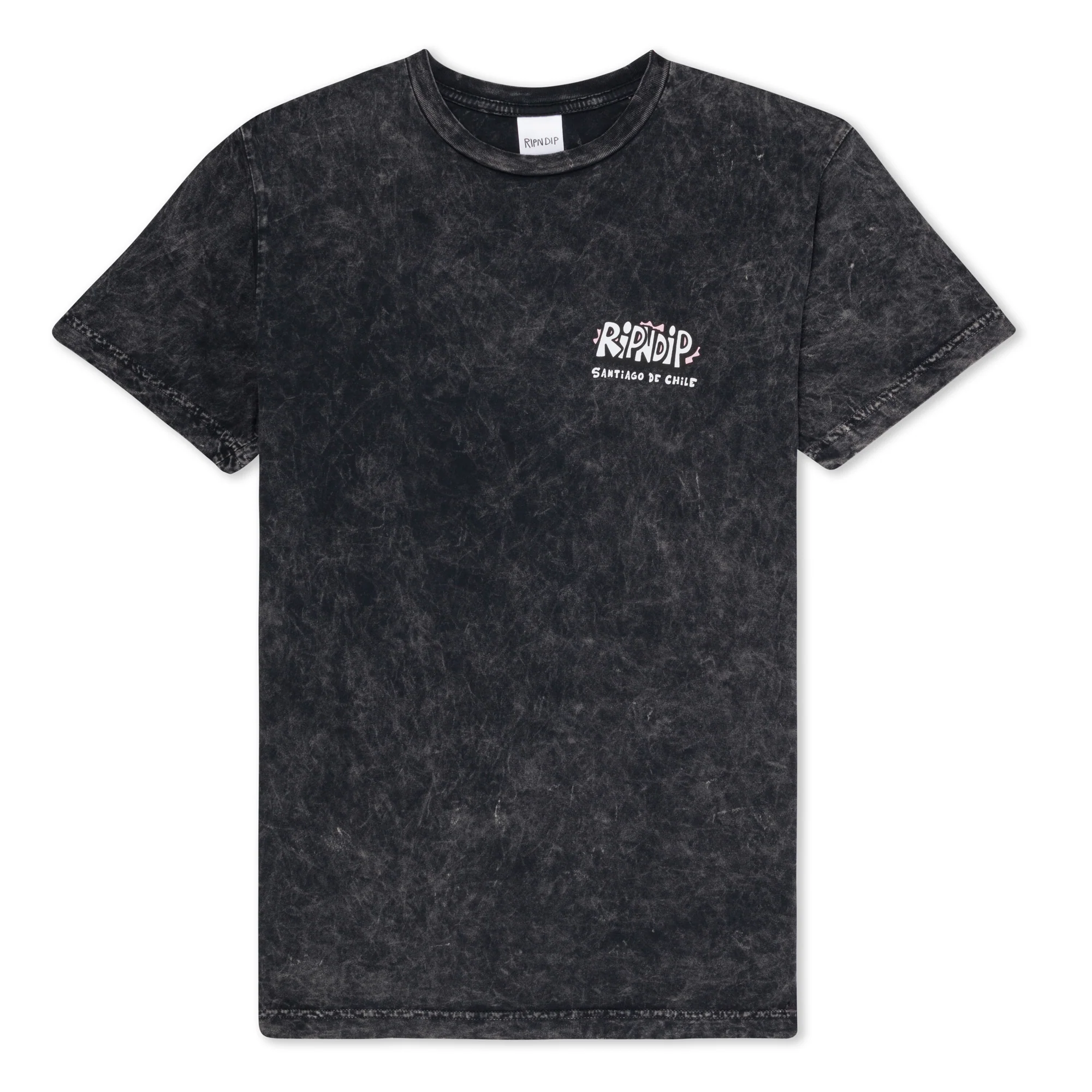 Nerm In Chile Tee (Black Mineral Wash) - Image 2