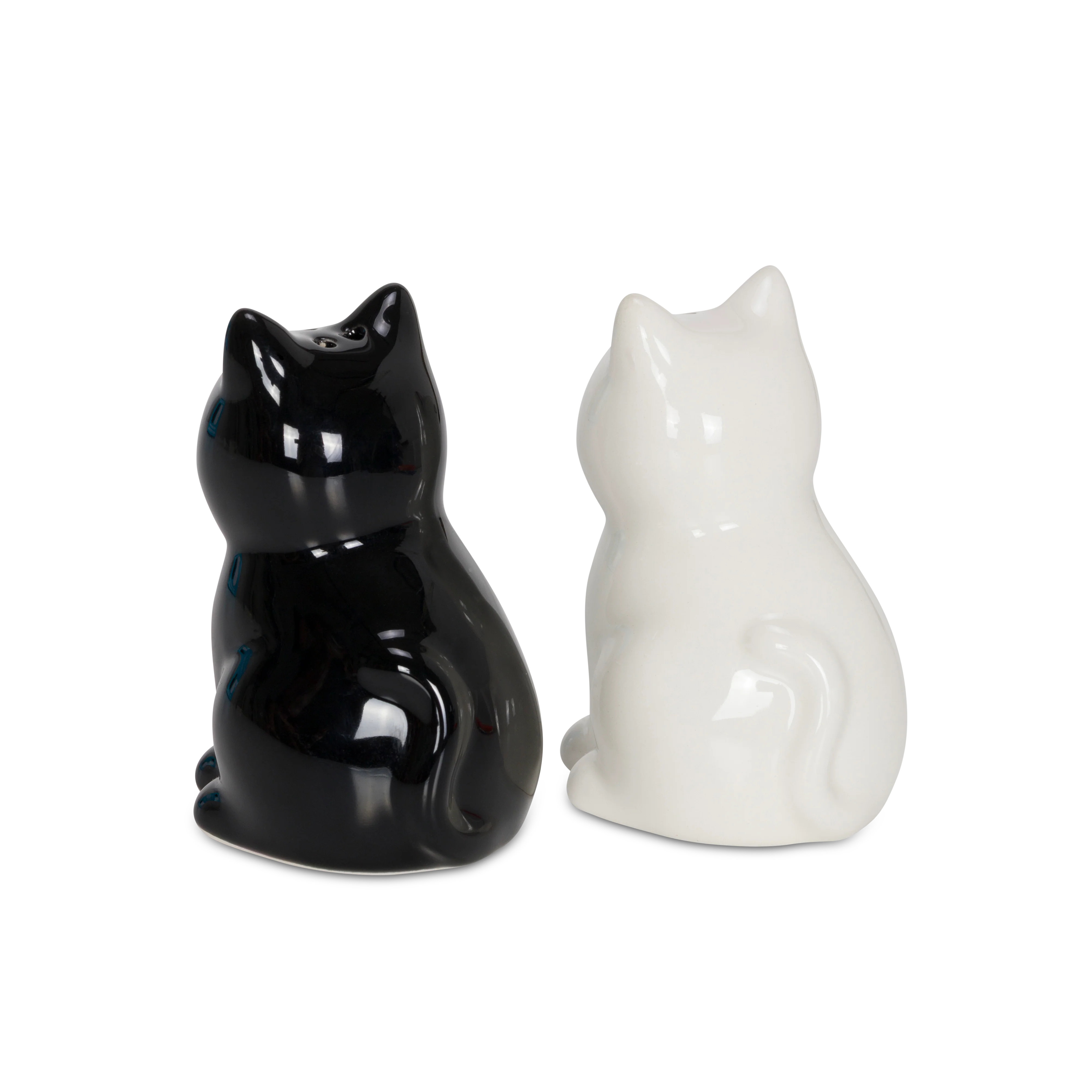 Nerm Jerm Ceramic Salt / Pepper Shakers (White / Black) - Image 4