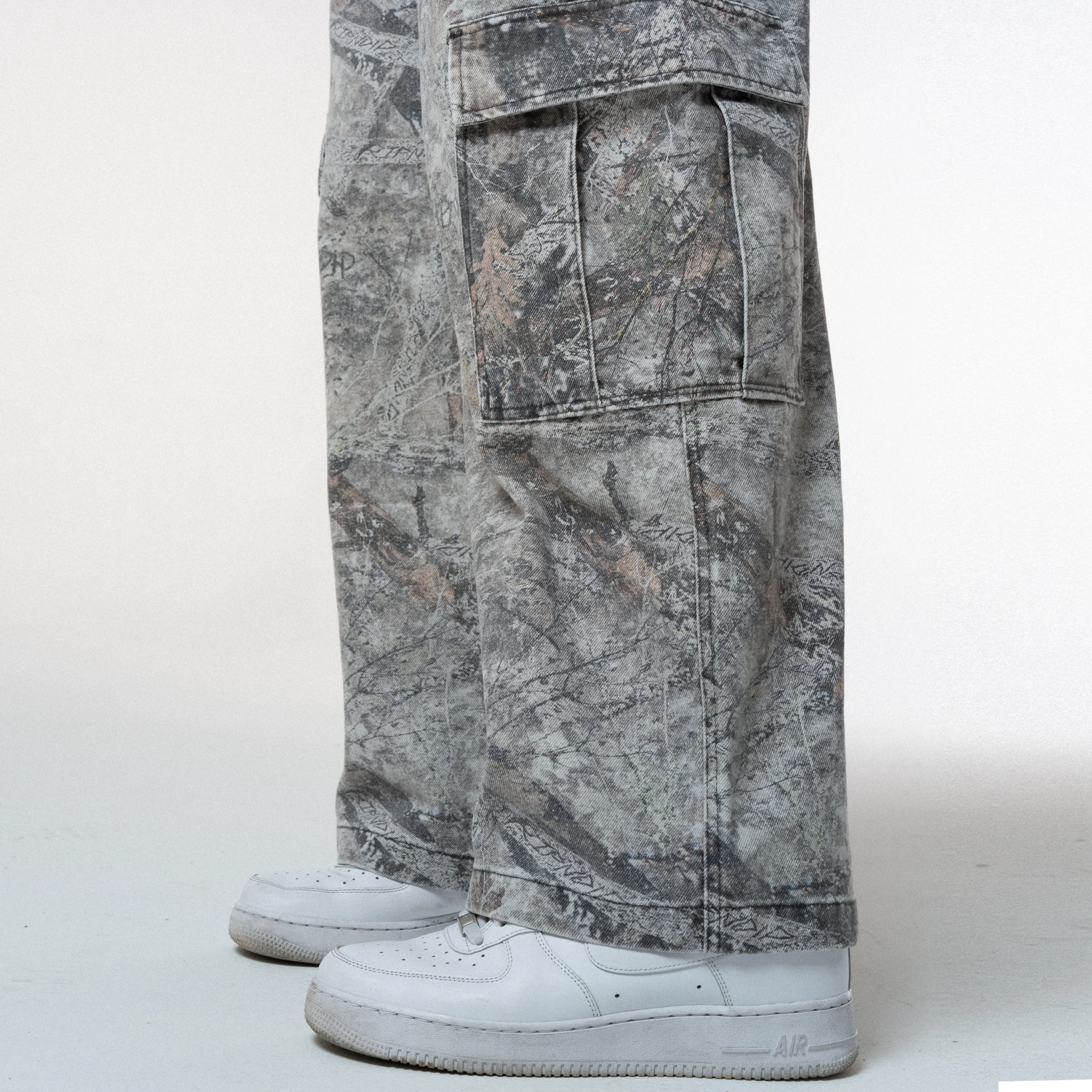 Nerm Tree Camo Extra Wide Cargo Pants (Nerm Tree Camo) - Image 6