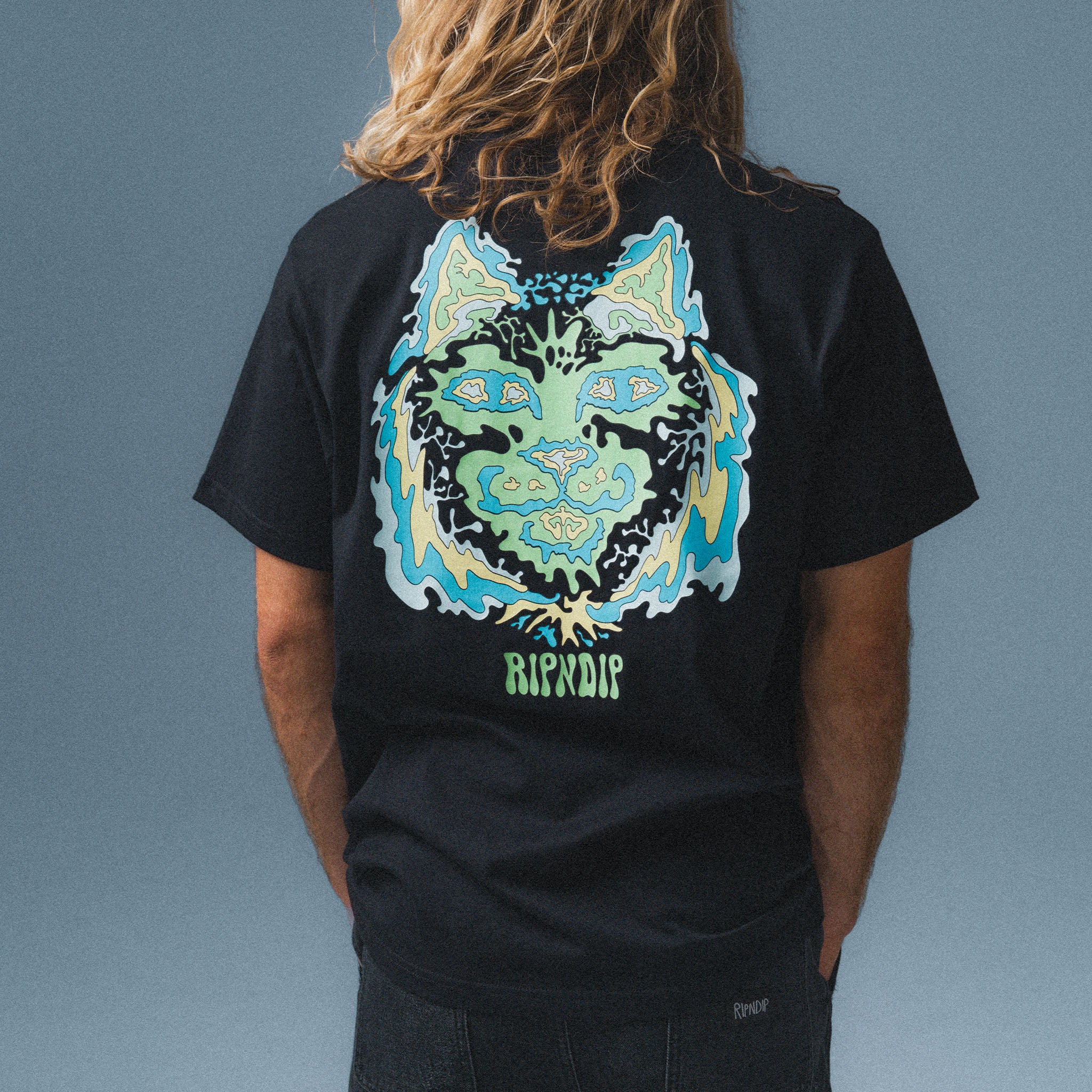 Nerm Wave Tee  (Black) - Image 2
