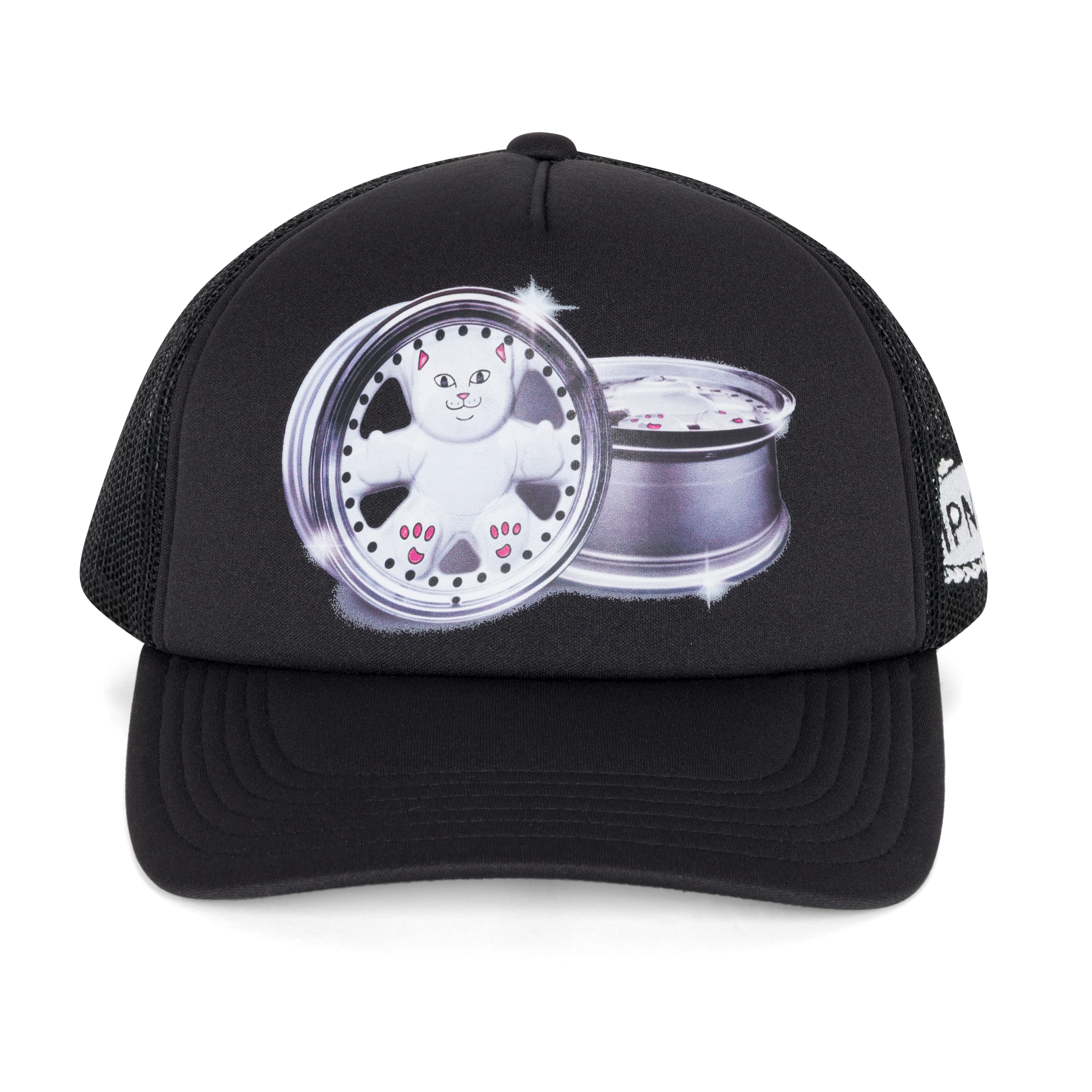 Nerm Wheels Trucker Hat (Black) - Image 5