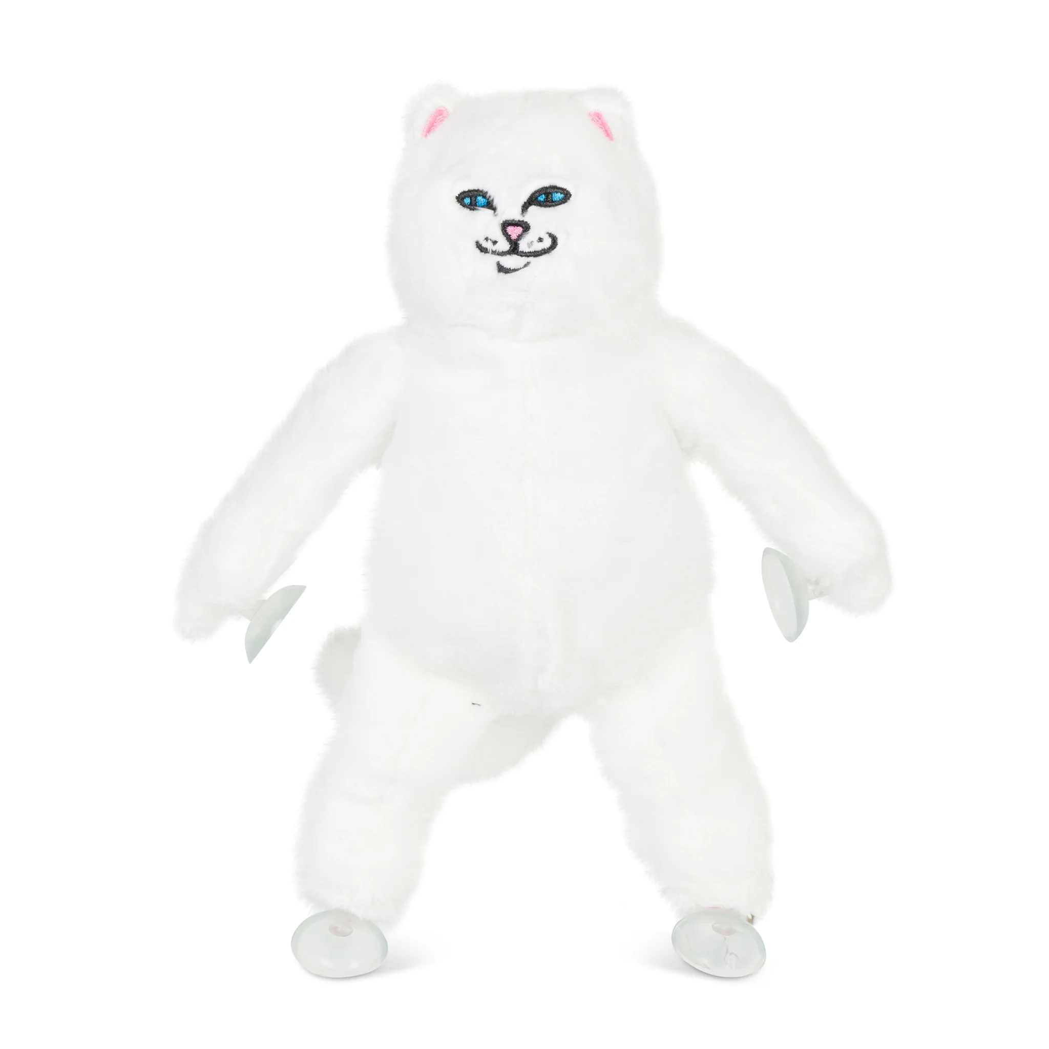 Nerm Window Plush Suction Cup Plush Doll (White)