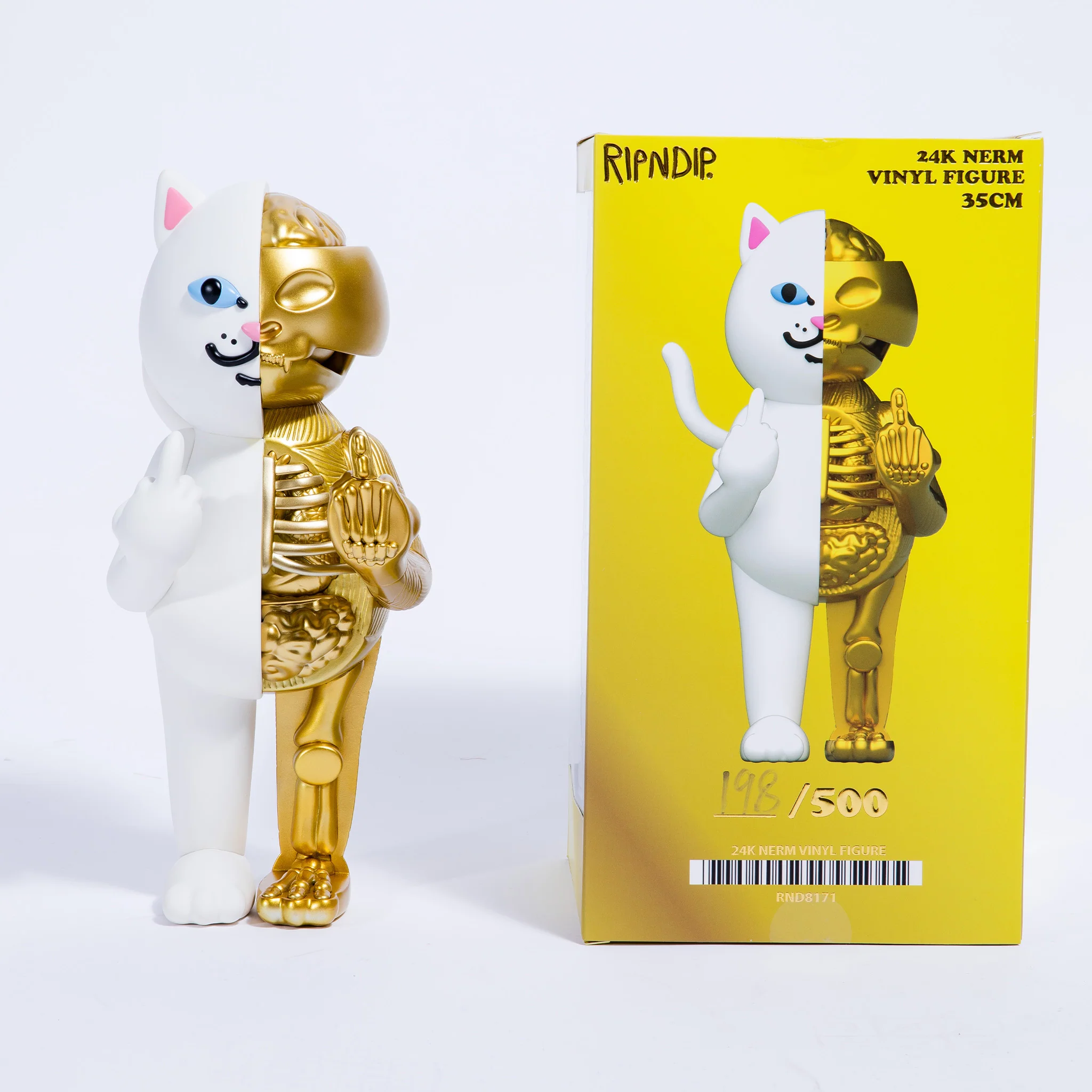 24k Gold Nermal Anatomy Vinyl Figure - Image 4