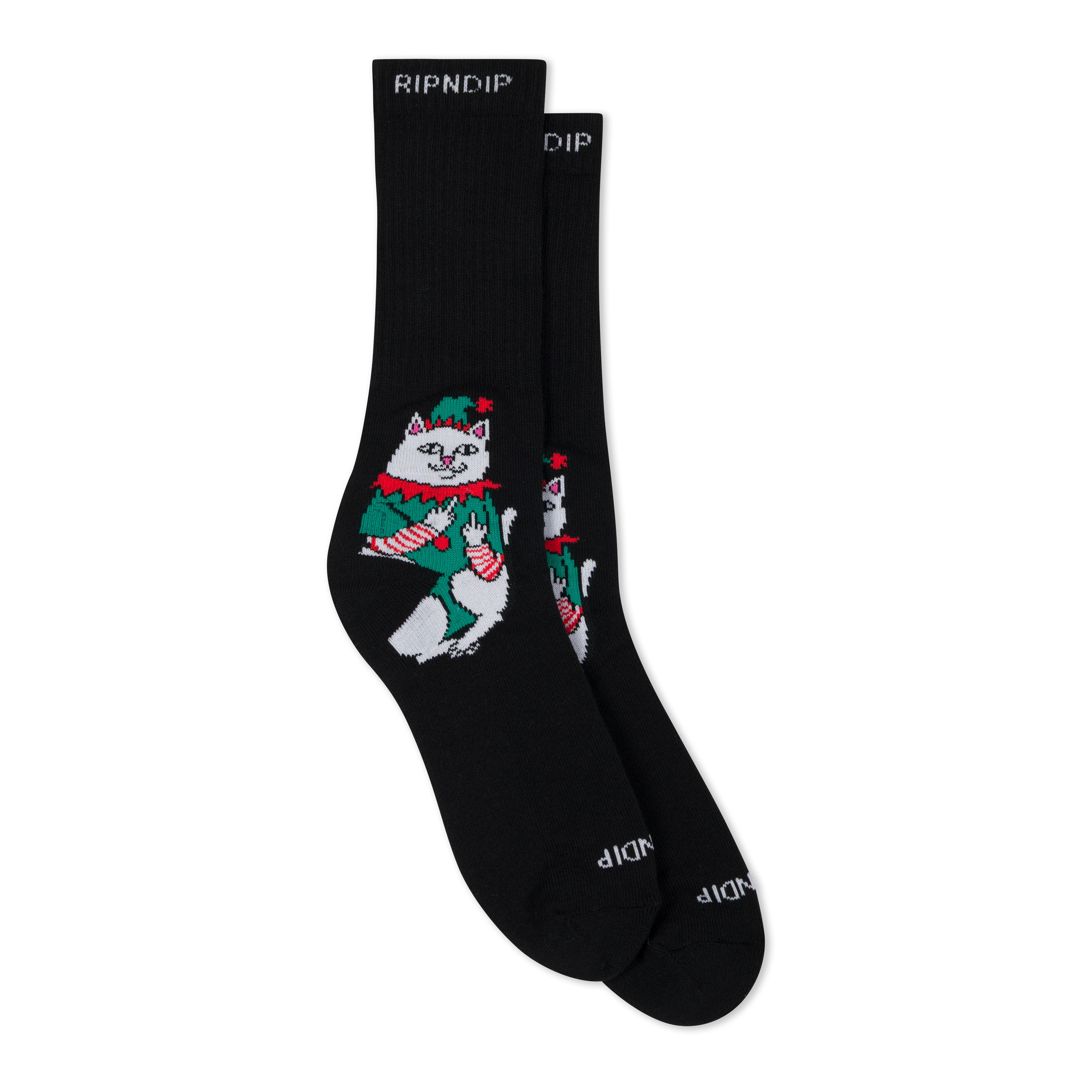 Nermal Elf Socks (Black)