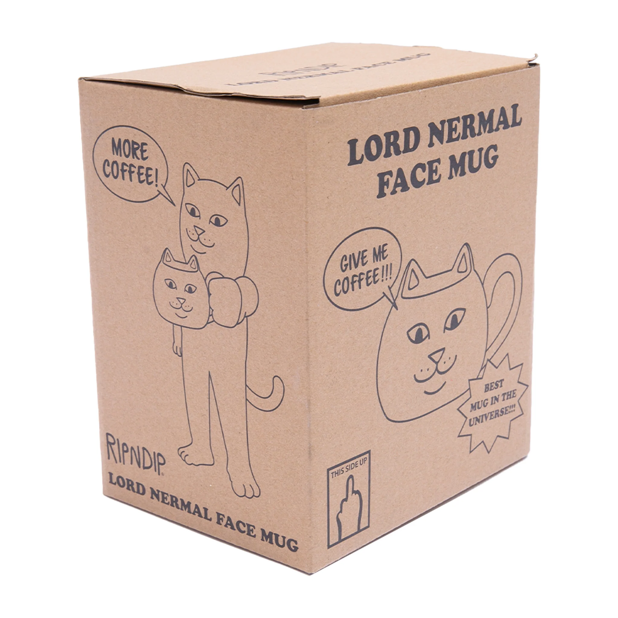 Nermal Face Mug (White) - Image 5