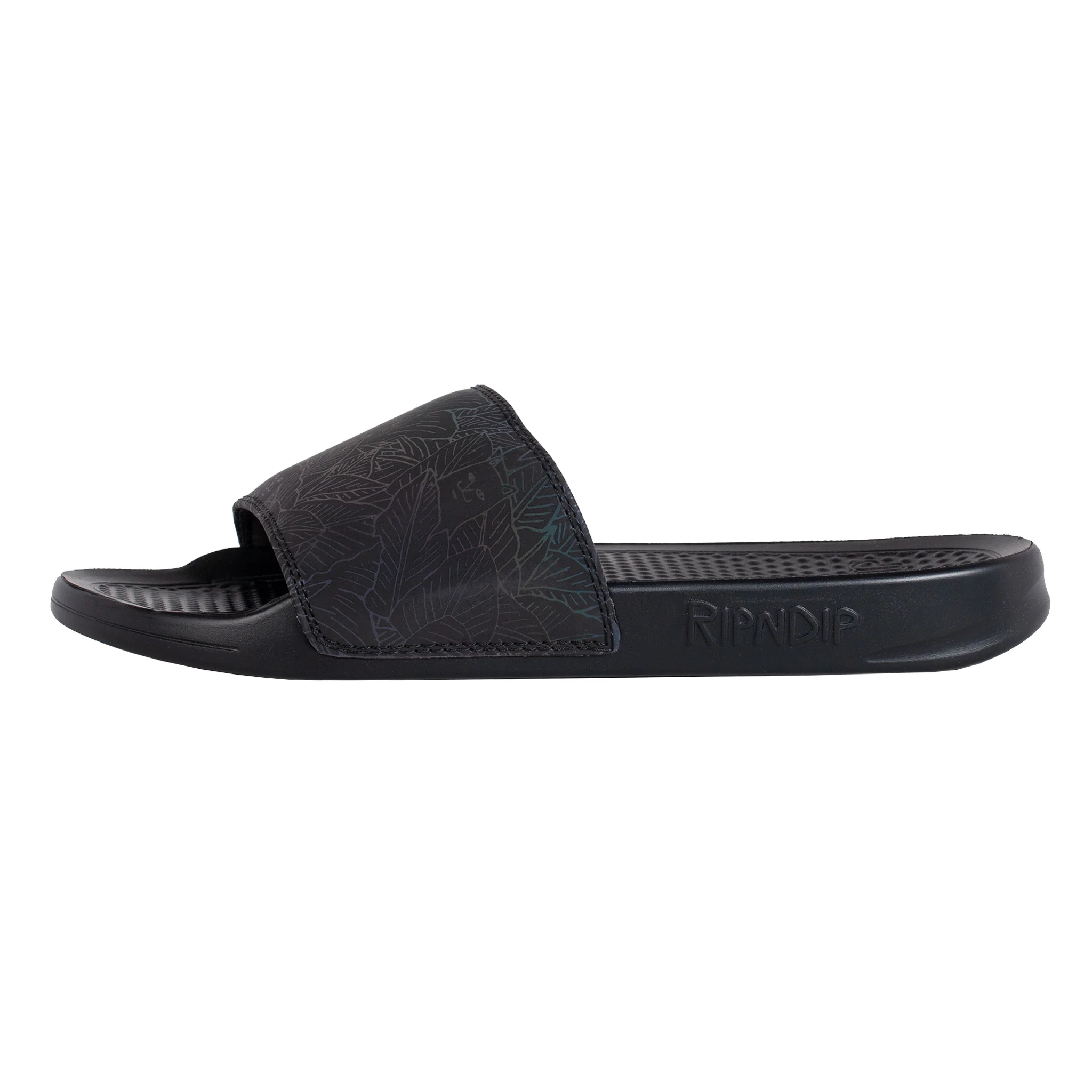Nermal Leaf Slides (Black Iridescent) - Image 3