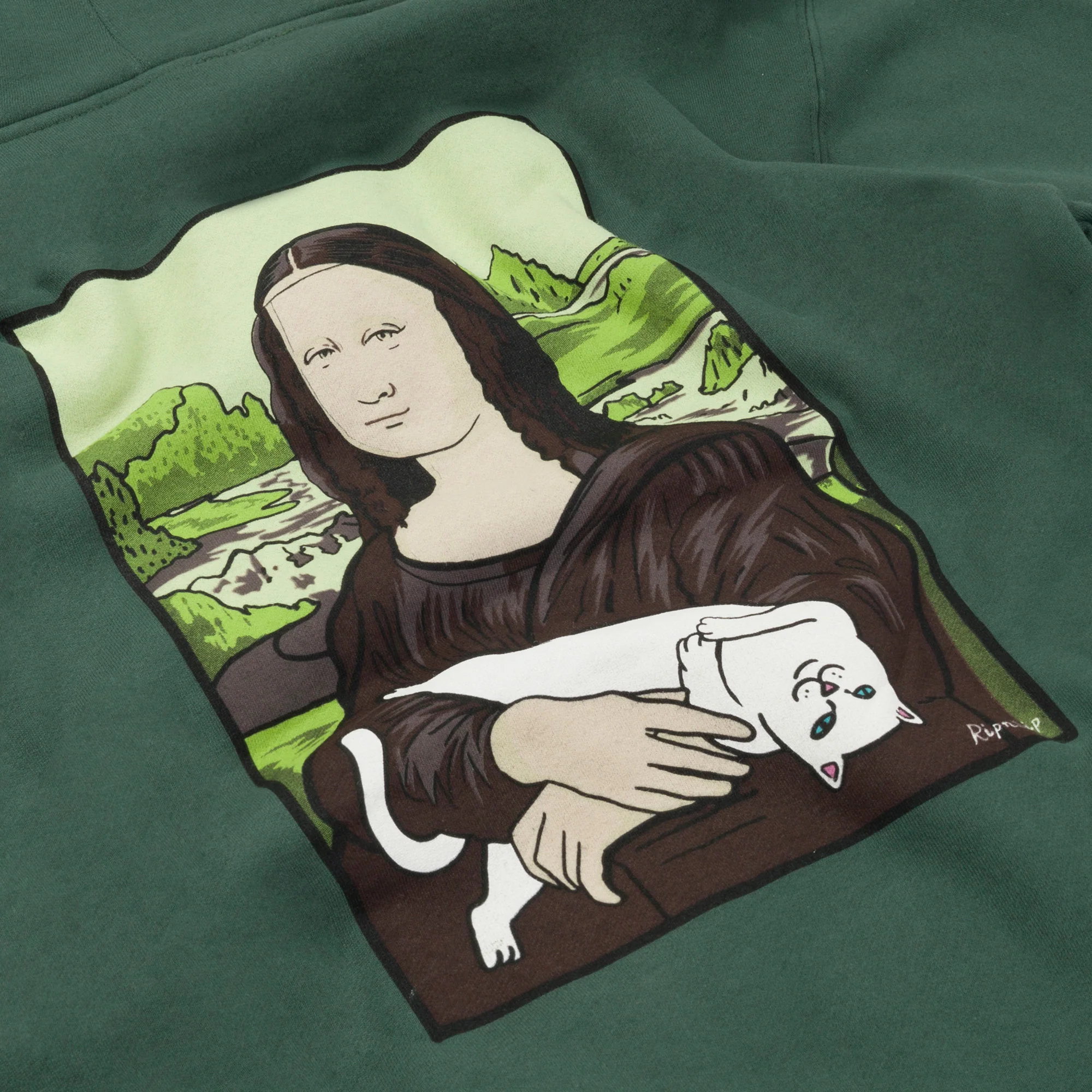 Nermal Lisa Hoodie (Alpine Green) - Image 5