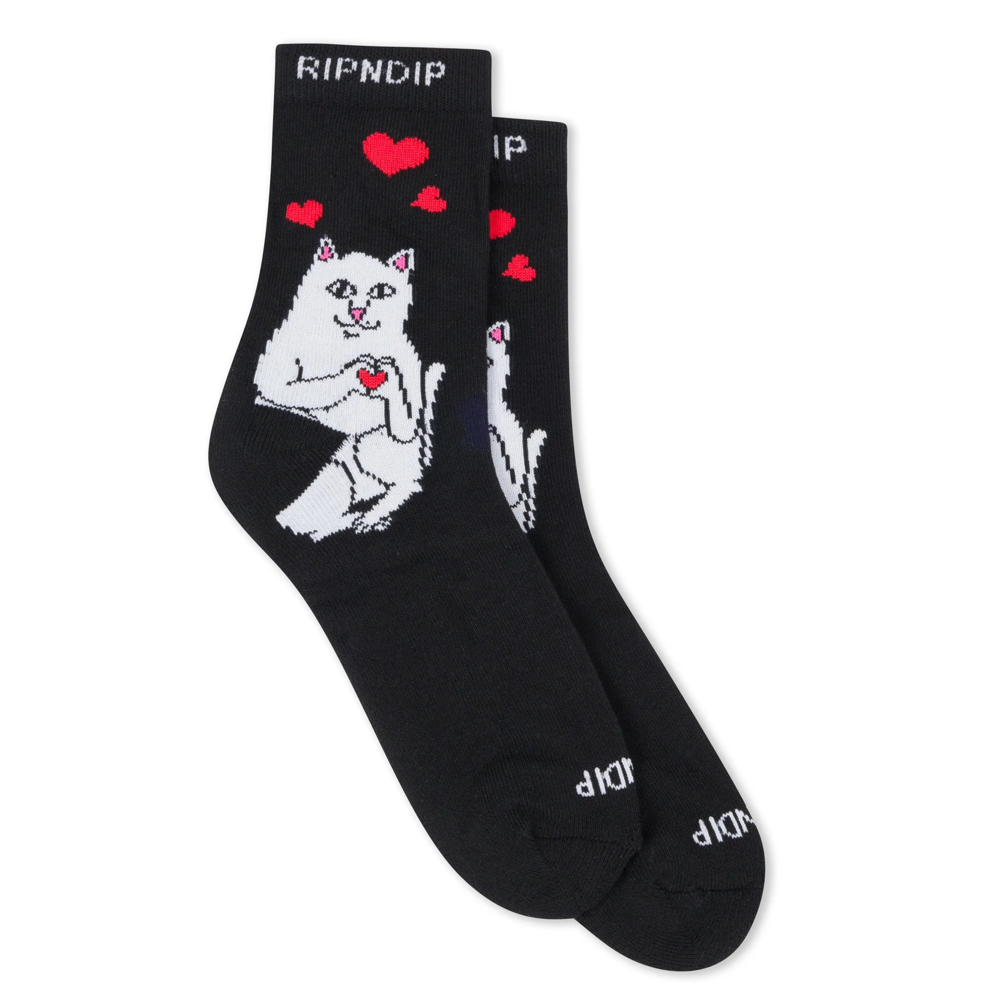 Nermal Loves Mid Socks (Black)
