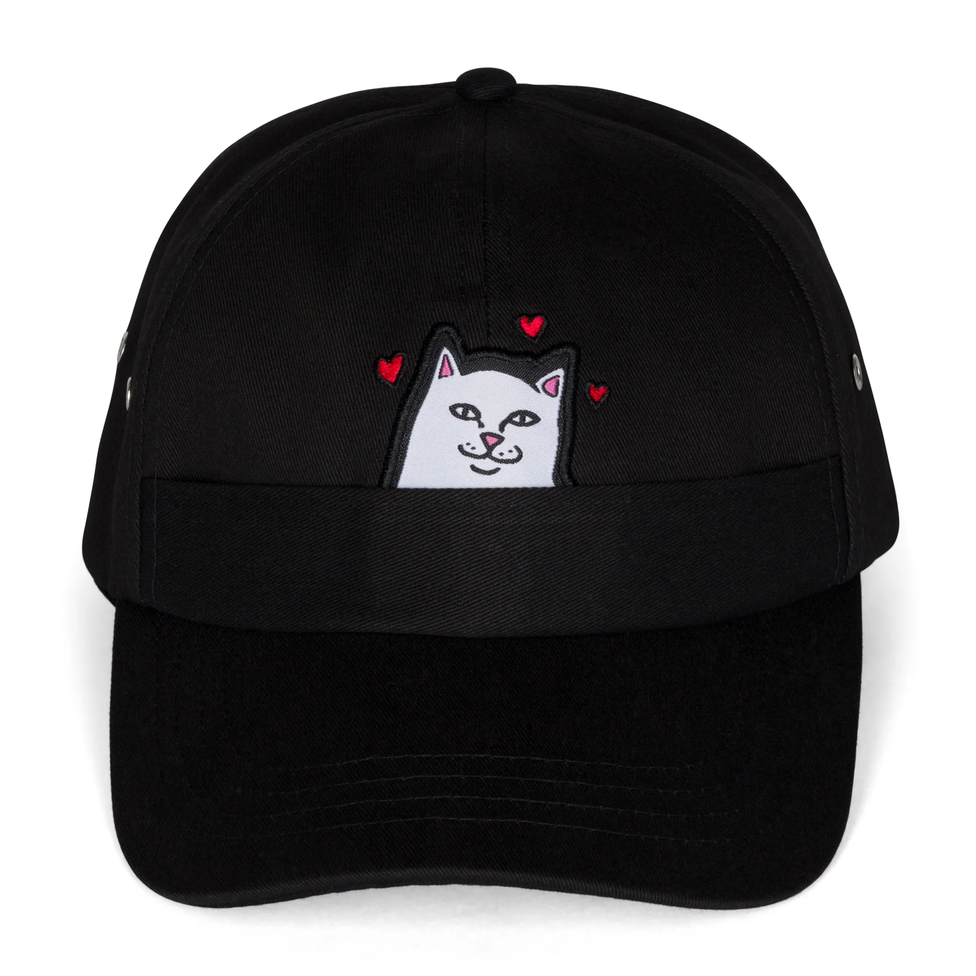 Nermal Loves 6 Panel (Black) - Image 3