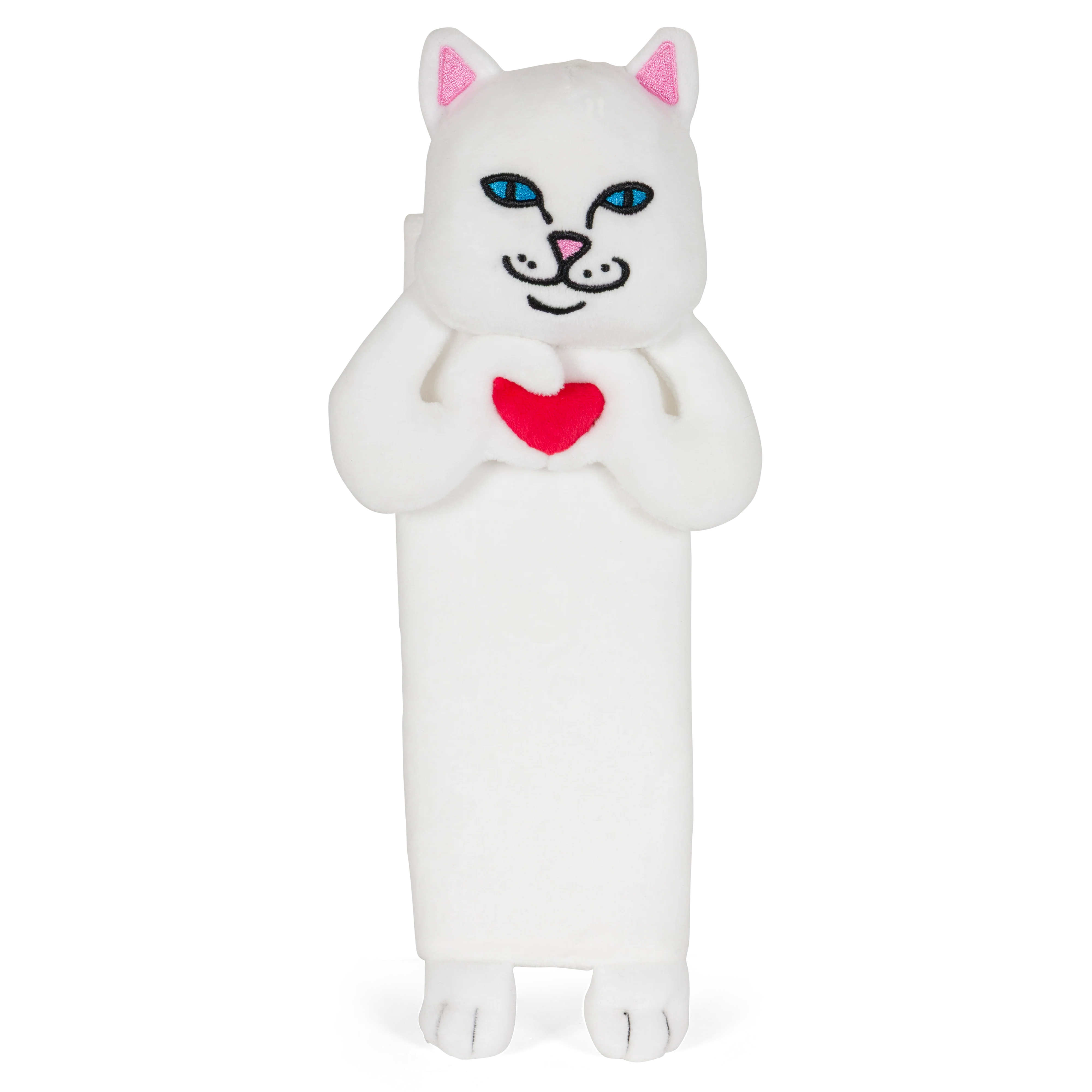 Nermal Loves Seat Belt Cover (White)