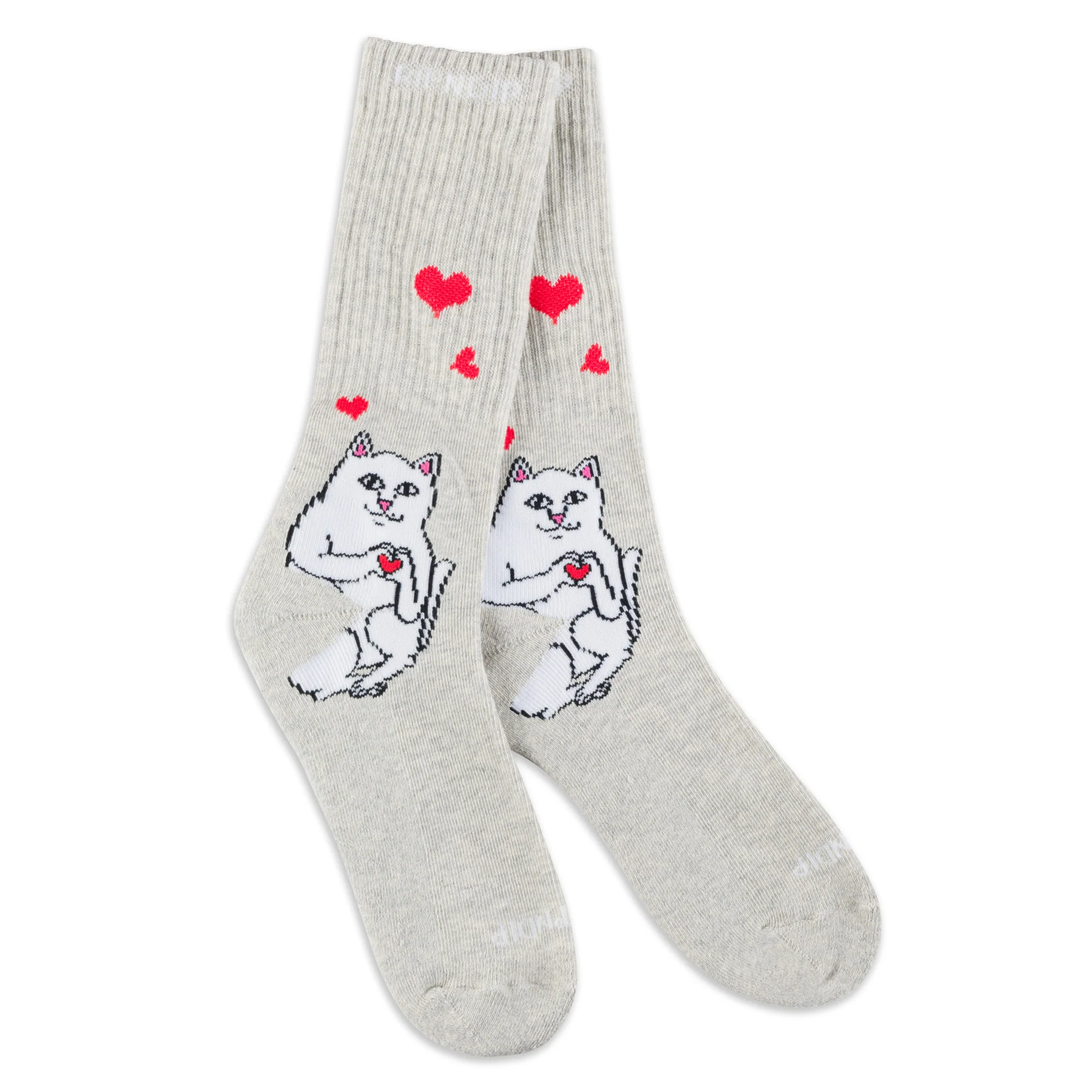 Nermal Loves Socks (Ash Heather) - Image 2