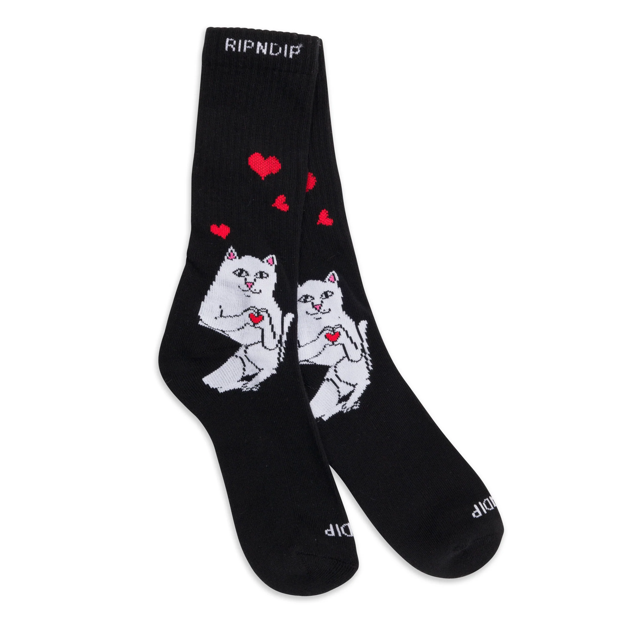 Nermal Loves Socks (Black) - Image 2