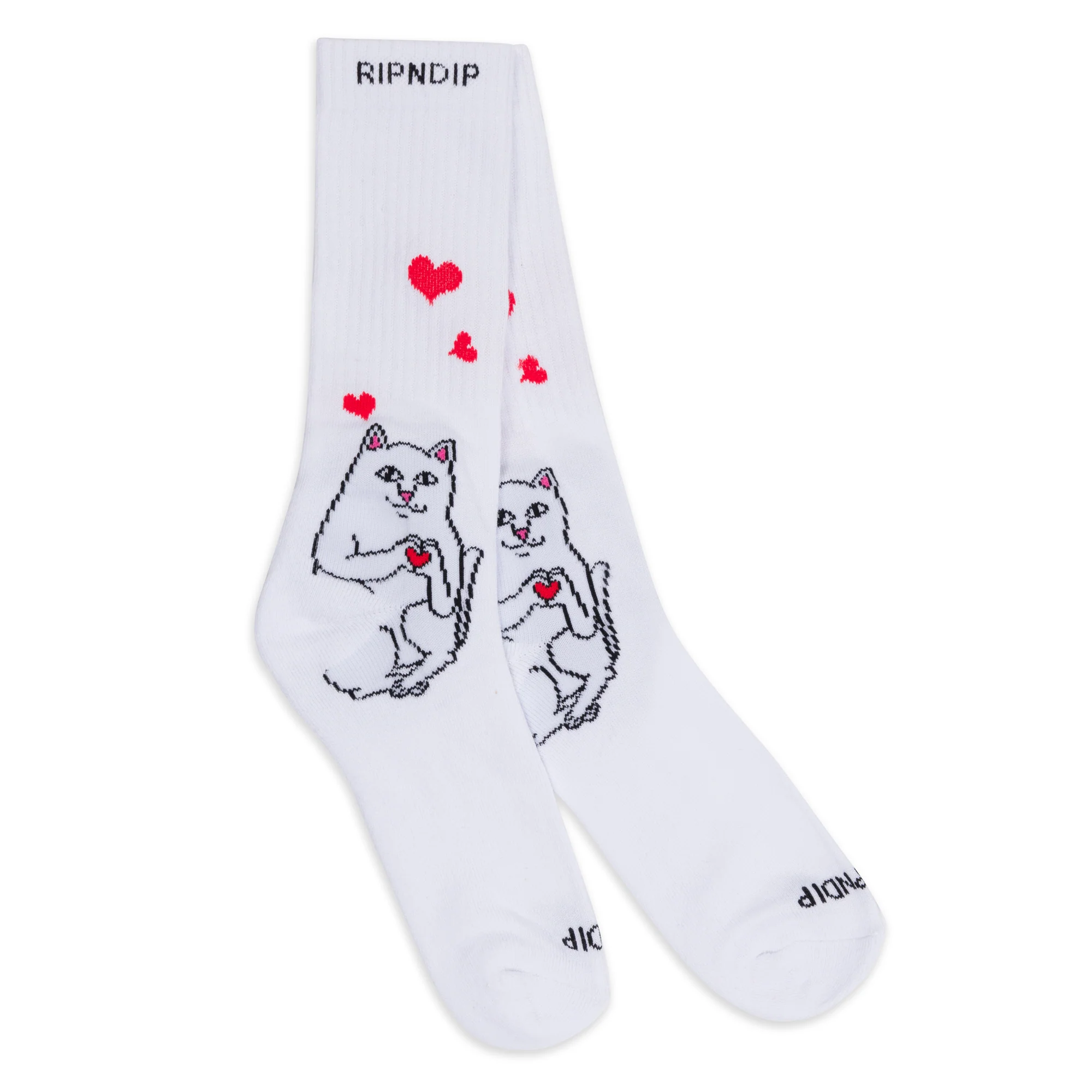 Nermal Loves Socks (White) - Image 2