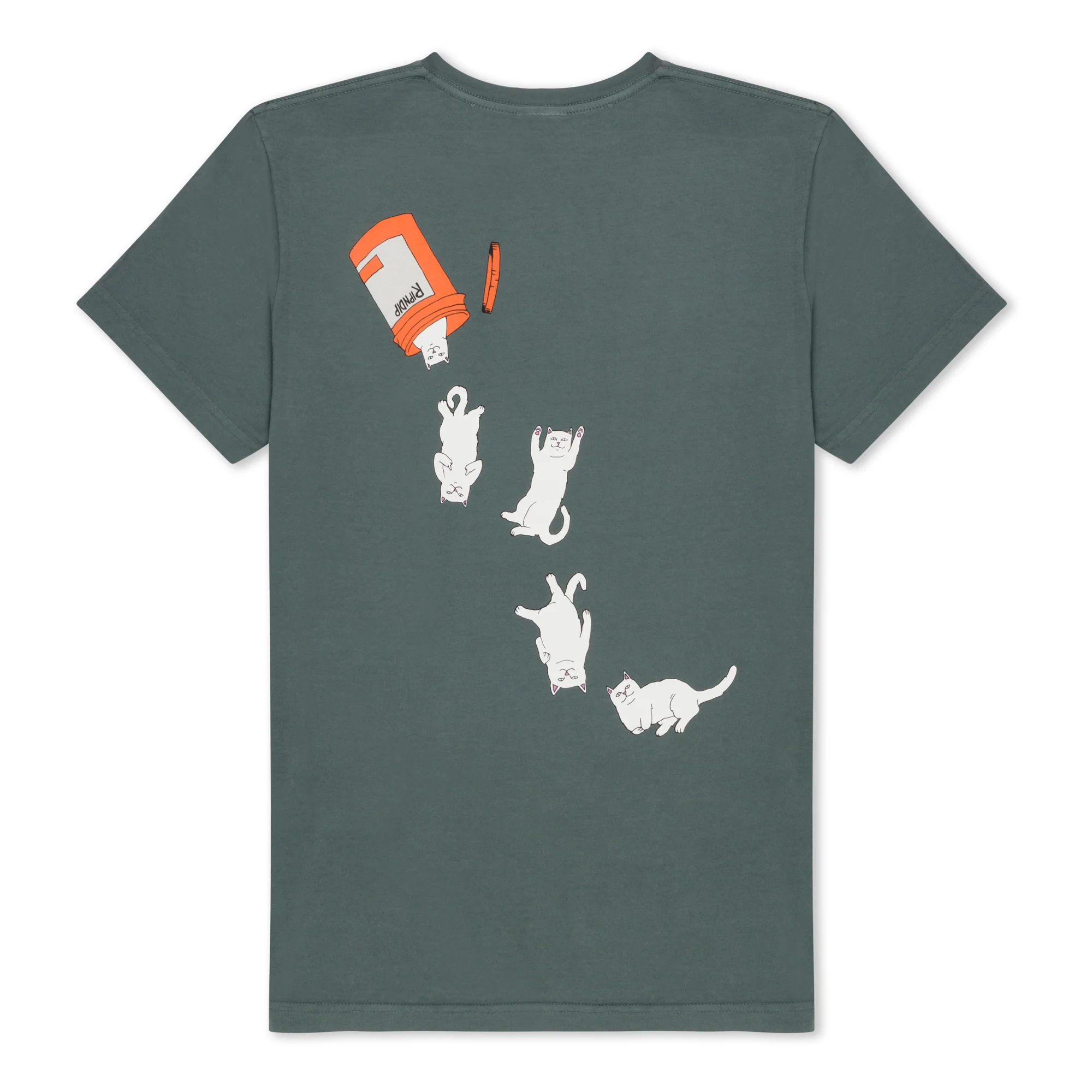 Nermal Pills Tee (Charcoal) - Image 2