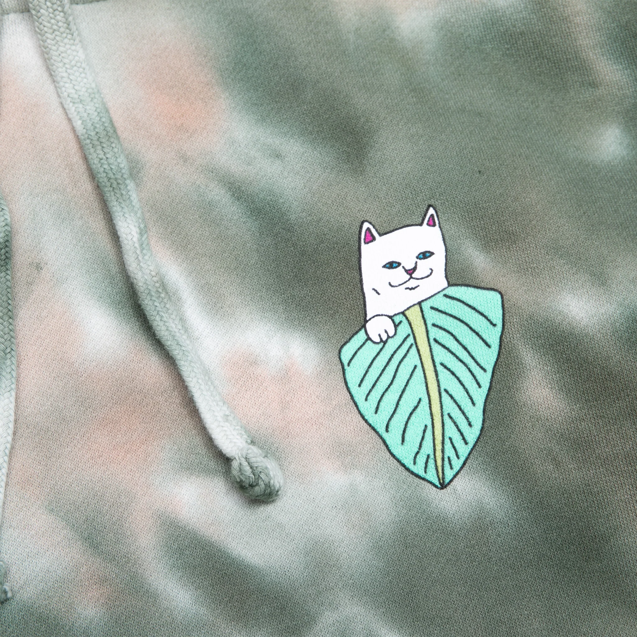 Nermal Portrait Hoodie (Olive/Orange) - Image 3