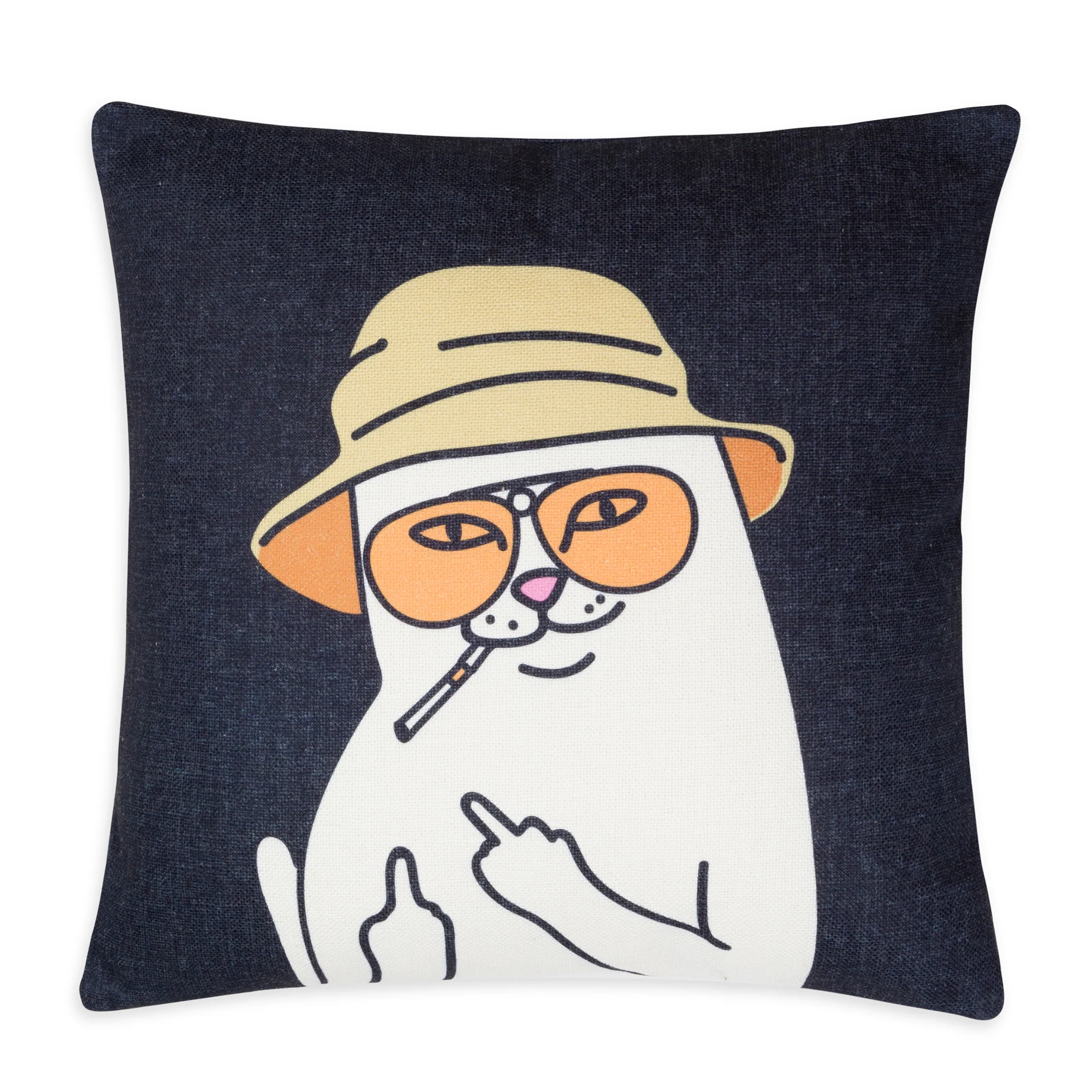 Nermal S Thompson Jacquard Pillow (Black)