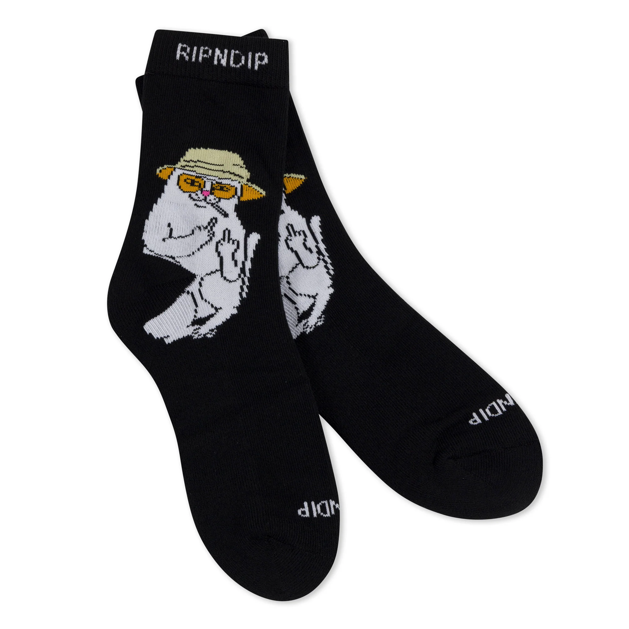 Nermal S Thompson Mid Socks (Black) - Image 2