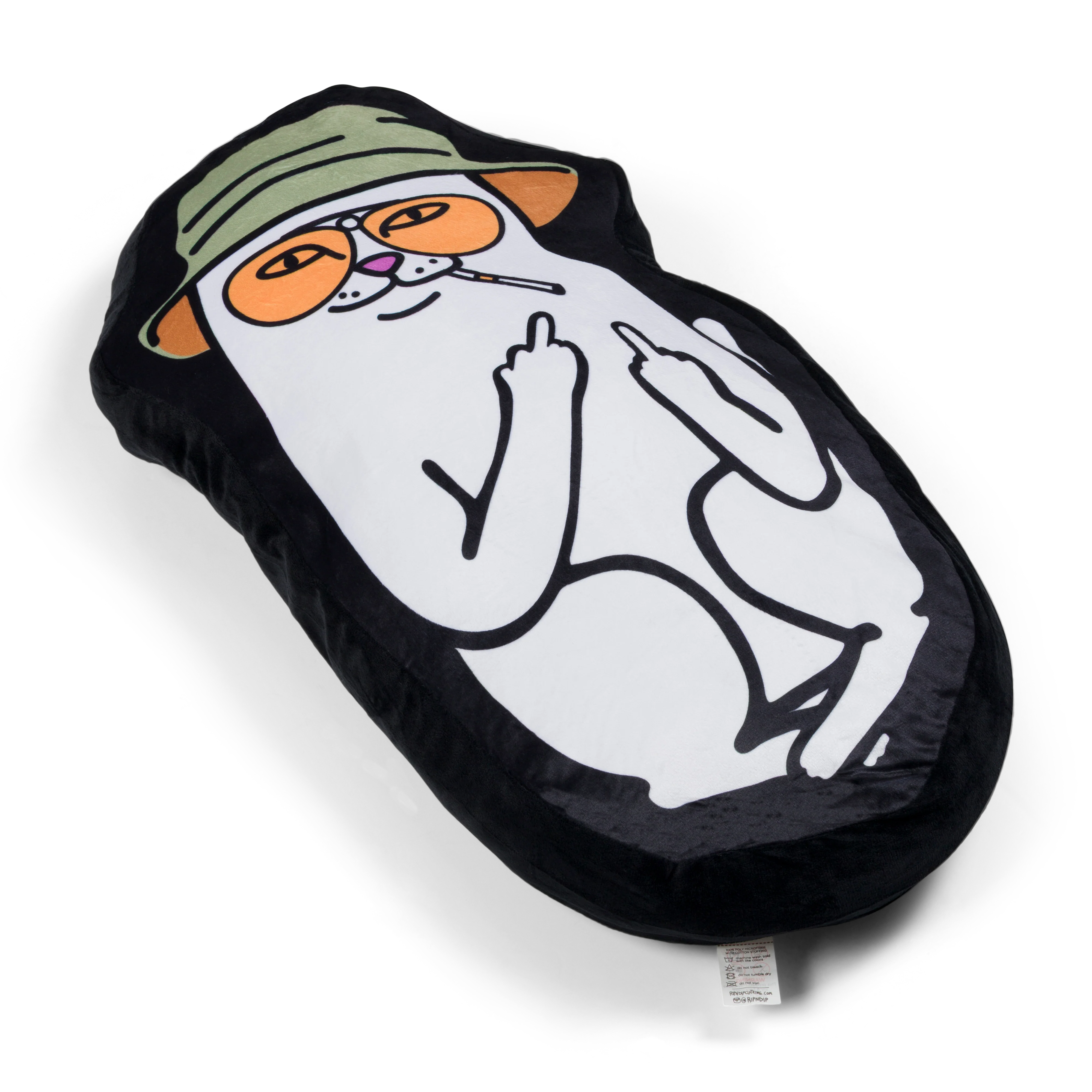 Nermal S Thompson Pillow (Black) - Image 2