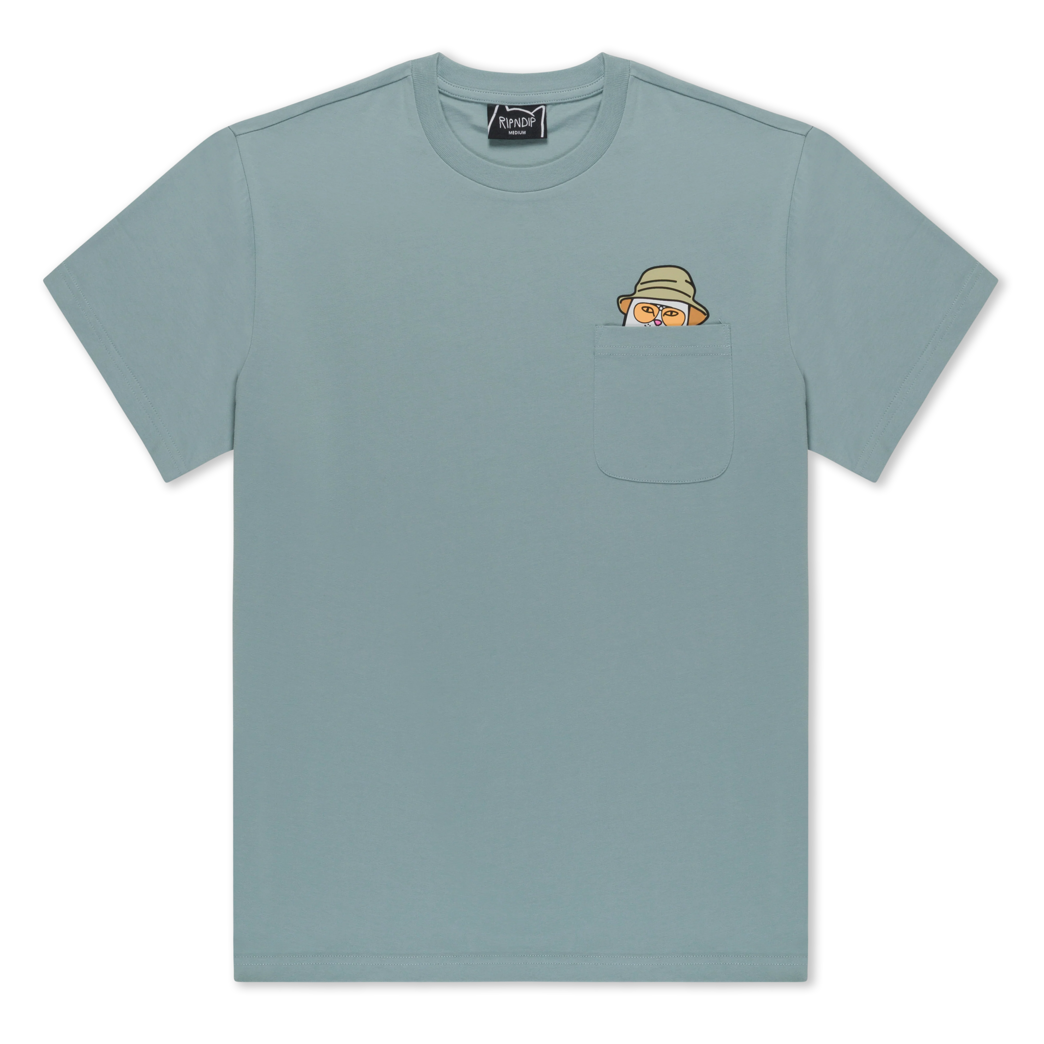 Nermal S Thompson Pocket Tee (Silver Blue) - Image 3