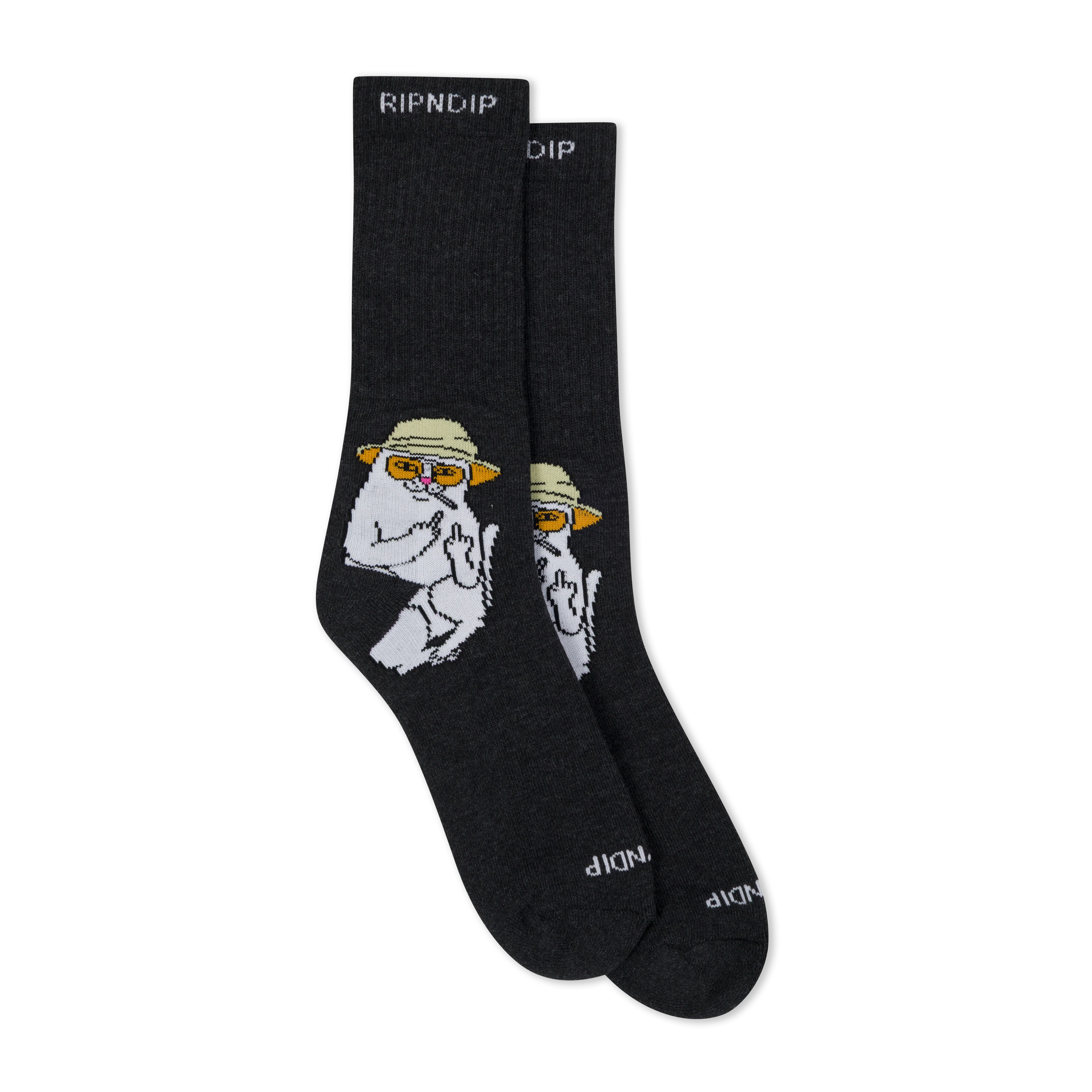 Nermal S Thompson Socks (Black Heather)