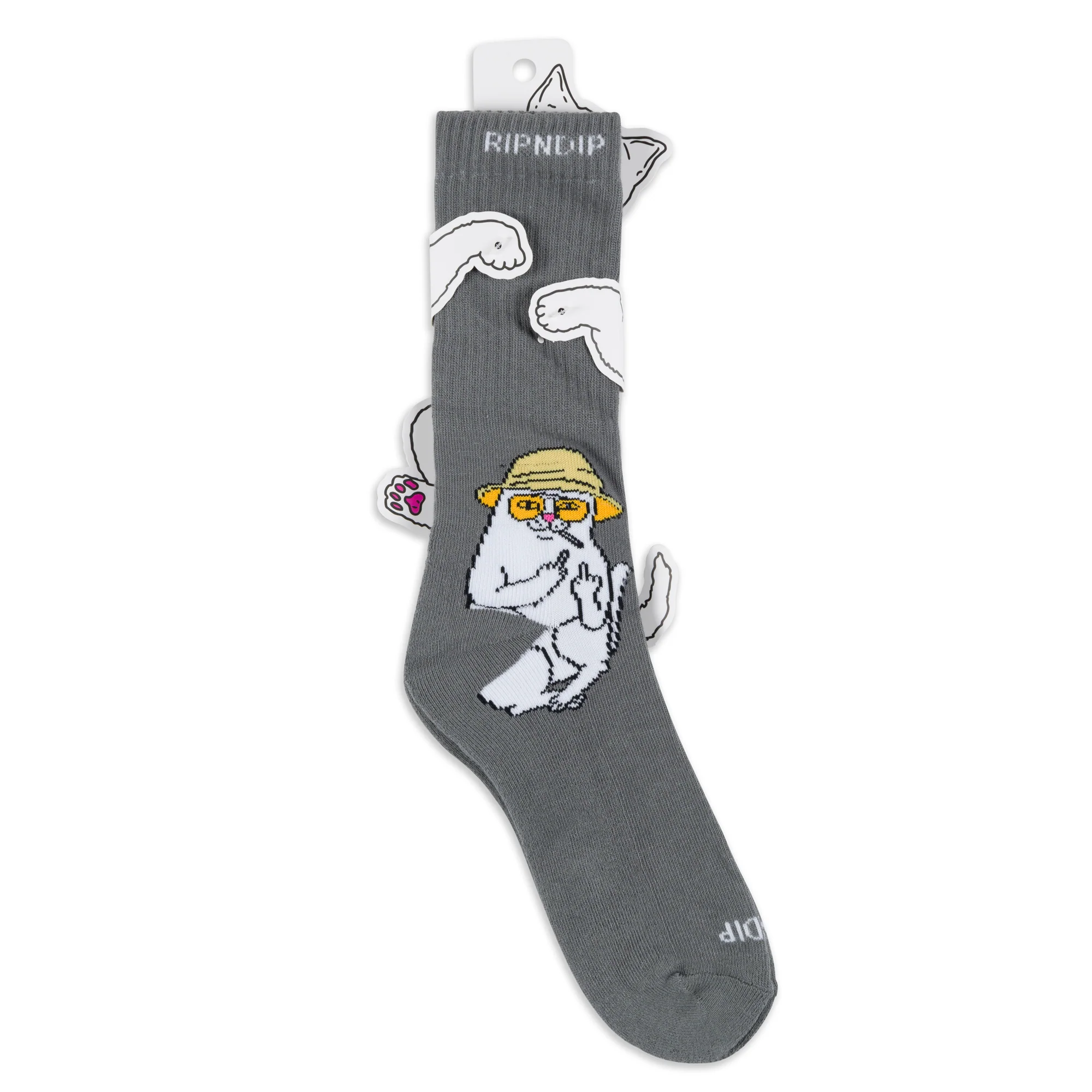 Nermal S Thompson Socks (Charcoal) - Image 4