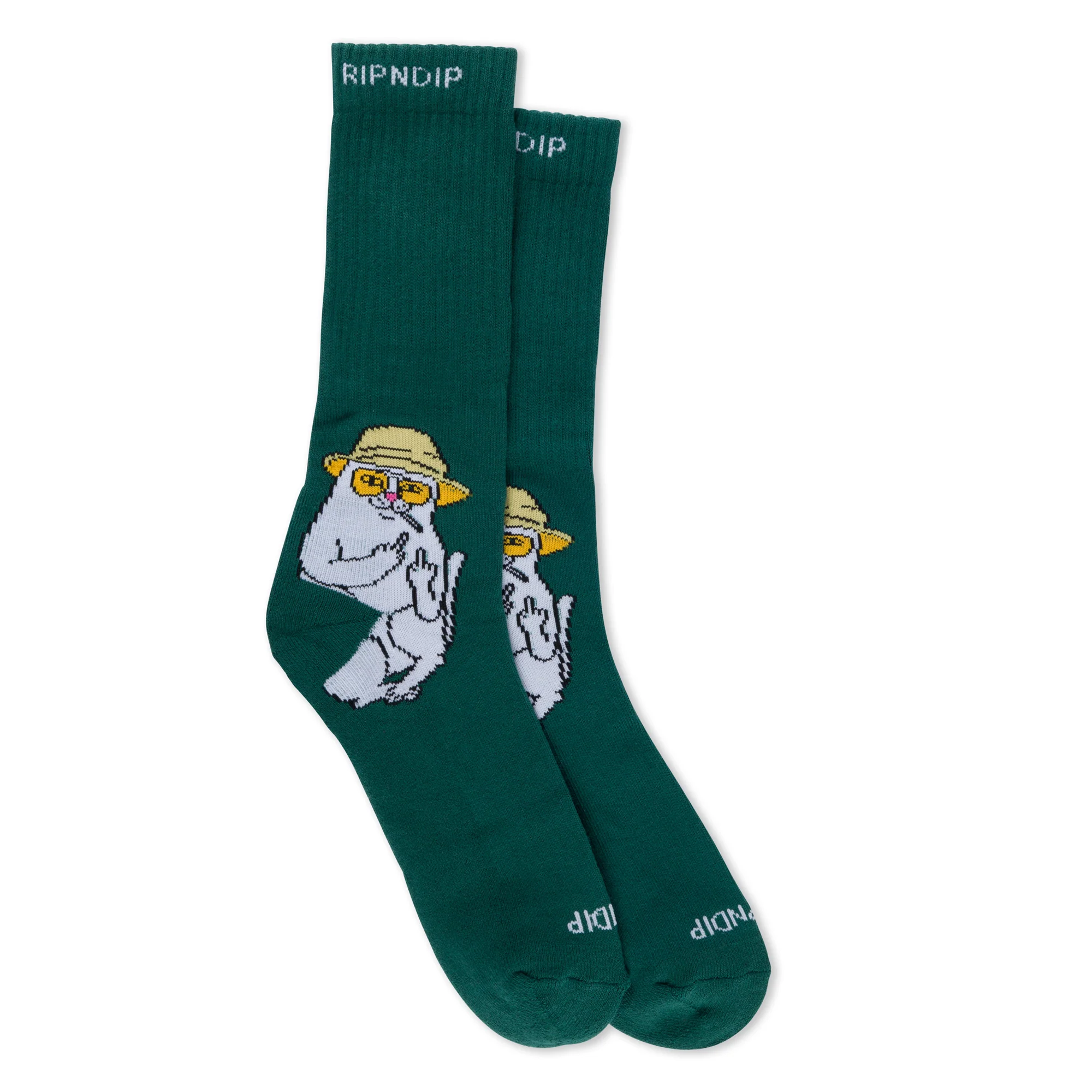 Nermal S Thompson Socks (Hunter Green)