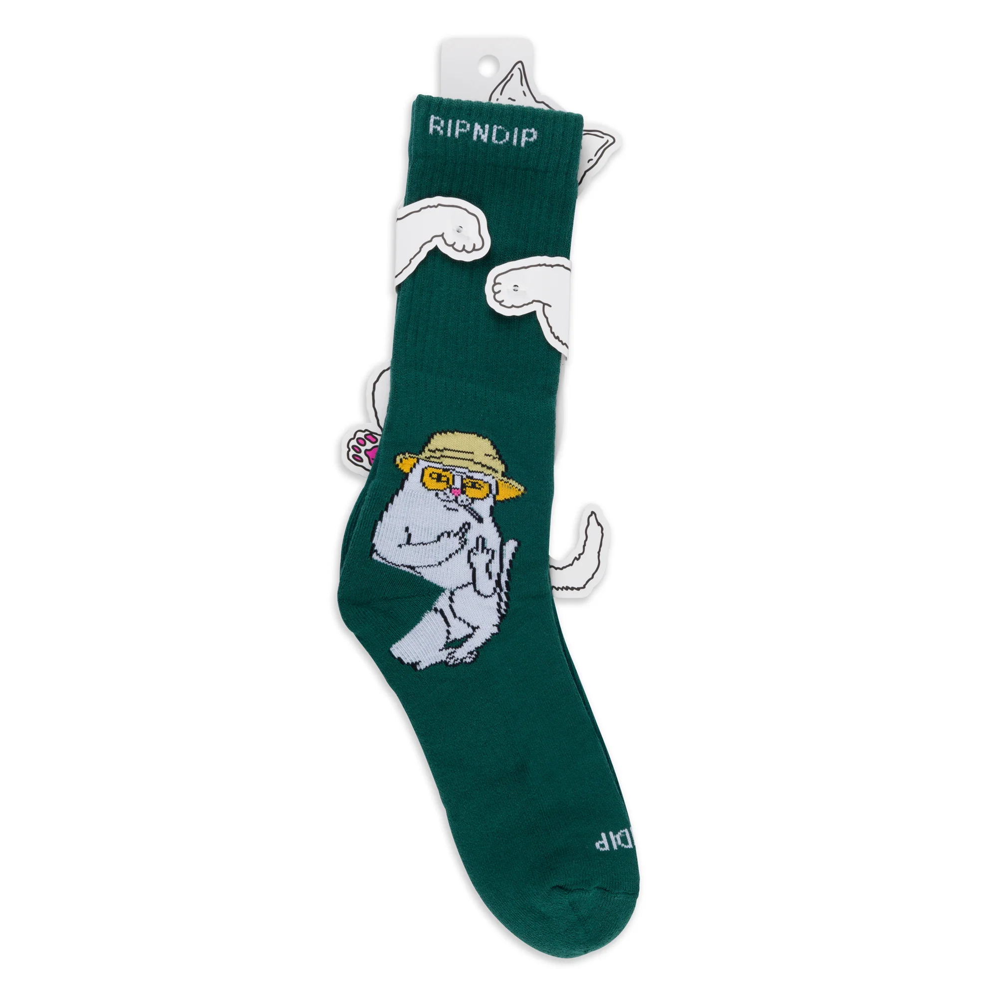 Nermal S Thompson Socks (Hunter Green) - Image 3