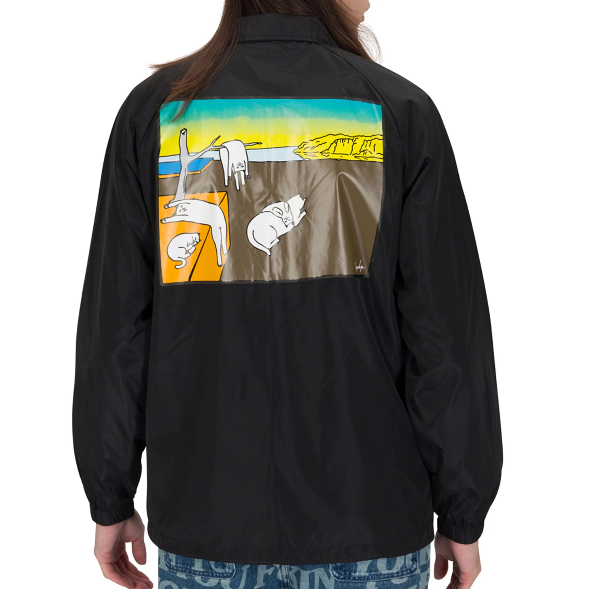 Nermali Coaches Jacket (Black) - Image 3
