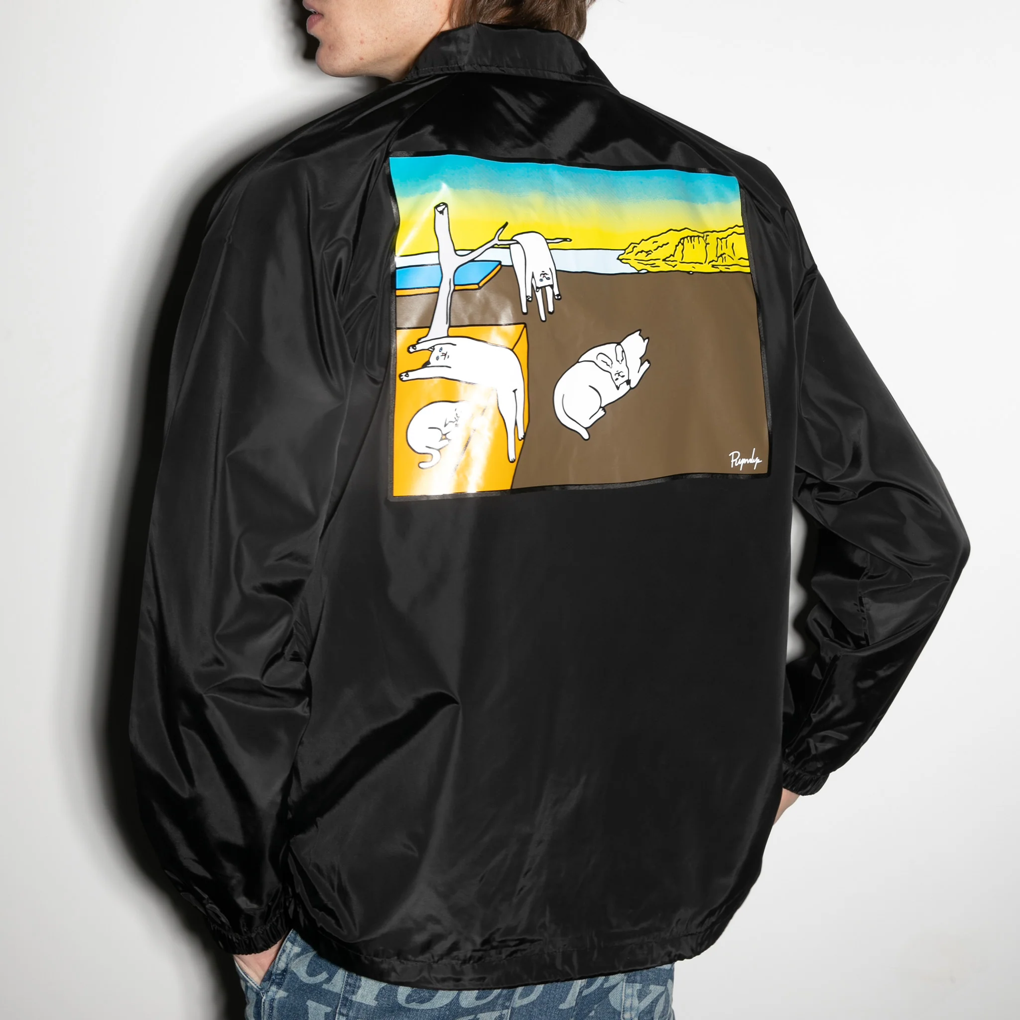 Nermali Coaches Jacket (Black) - Image 6