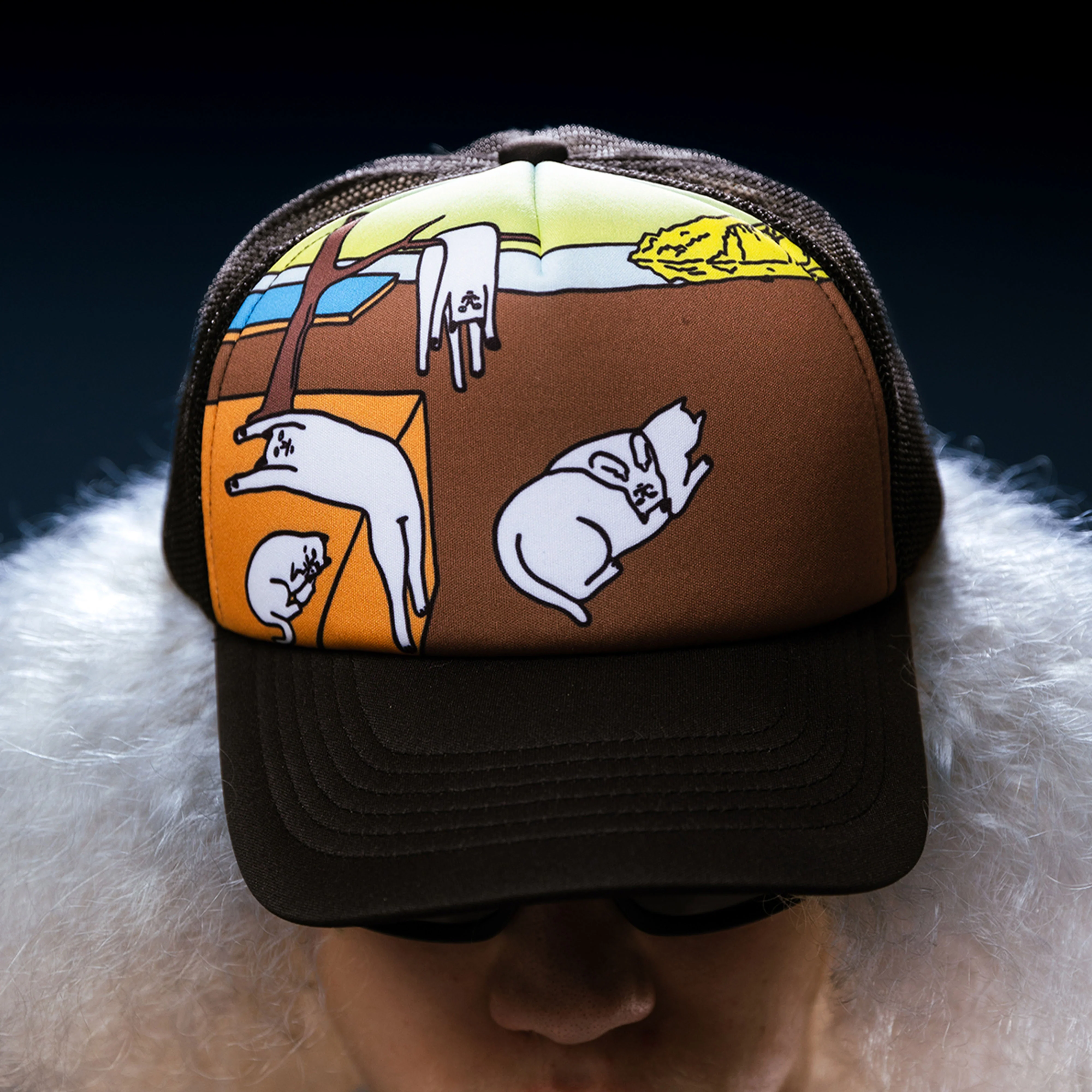Nermali Trucker Hat (Black) - Image 2