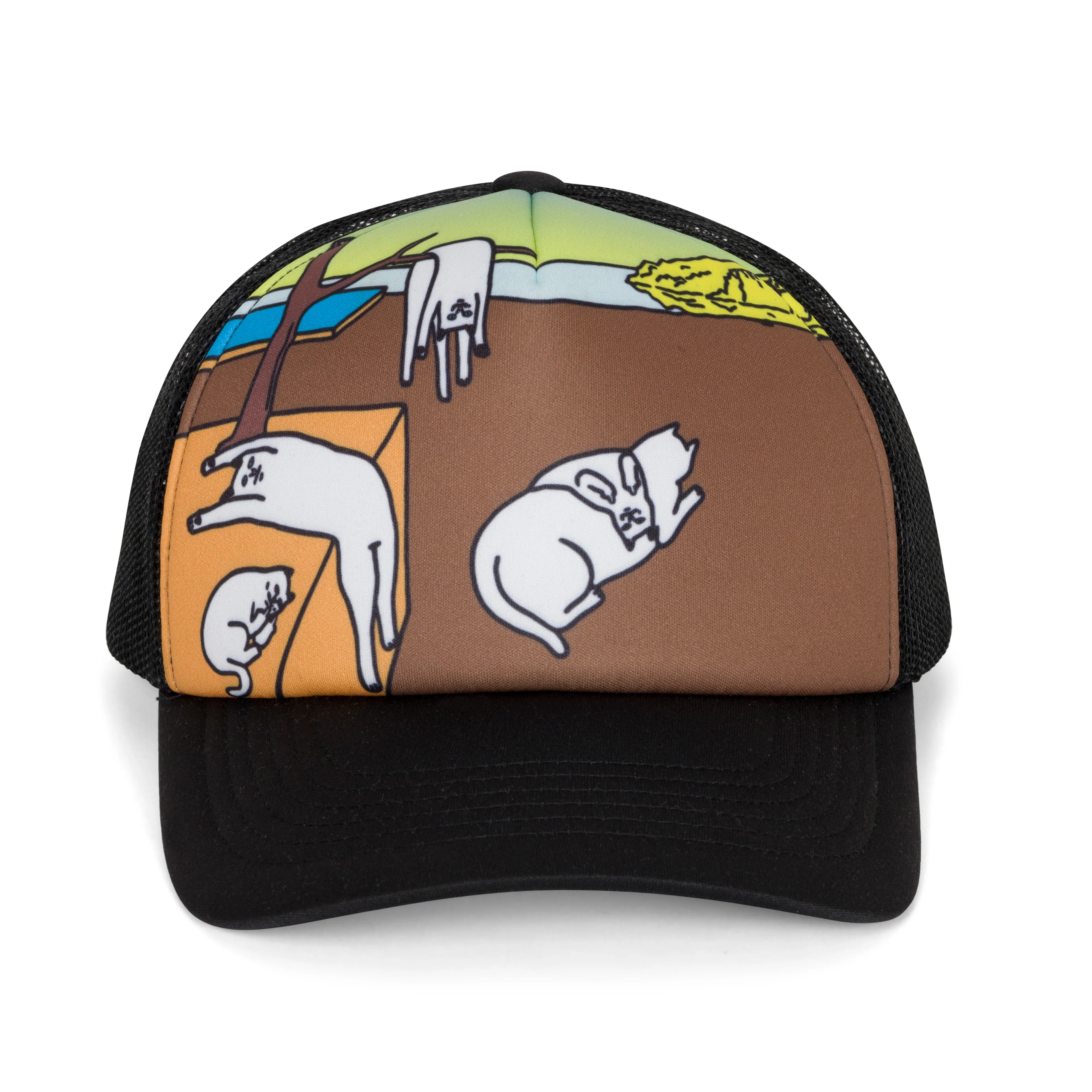 Nermali Trucker Hat (Black) - Image 4
