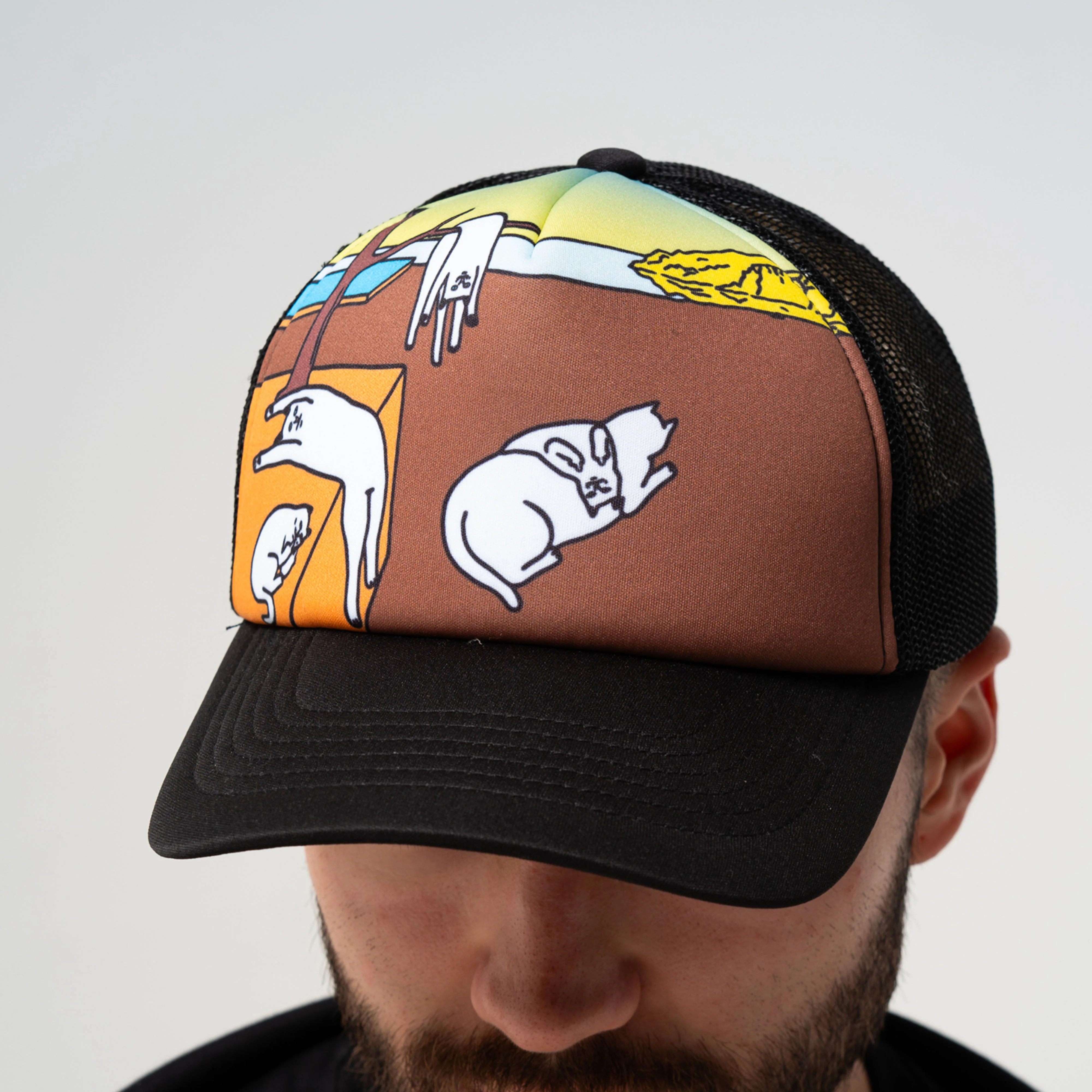 Nermali Trucker Hat (Black) - Image 7