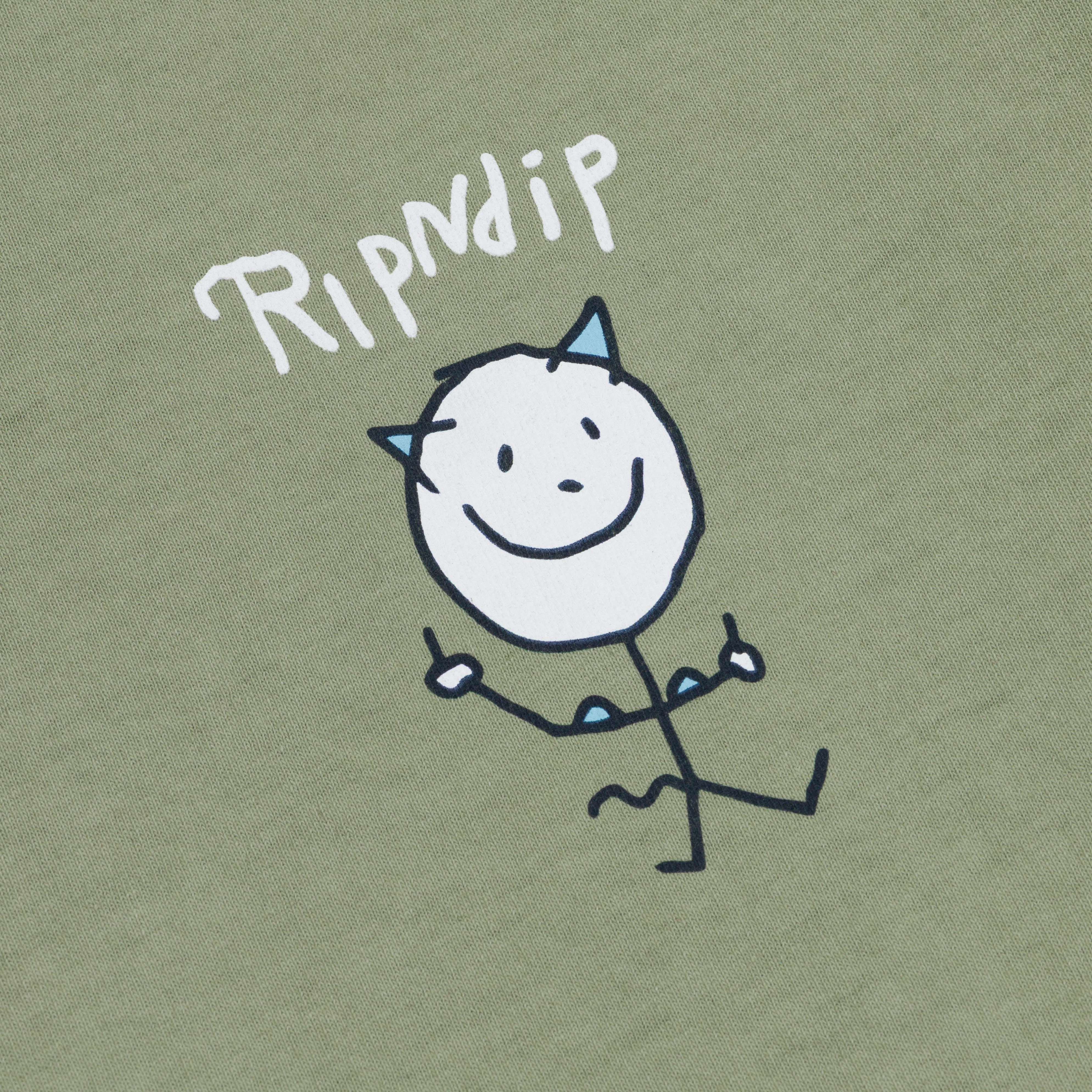 Nerman Rockwell Tee (Dusty Olive) - Image 3