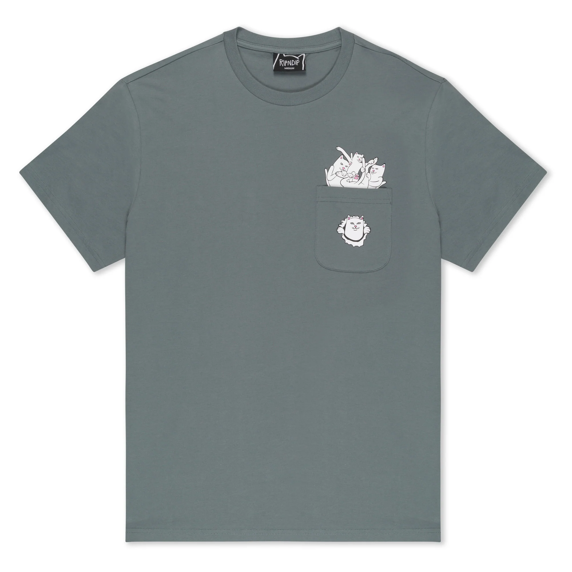 Nermaniac Pocket Tee (Charcoal)