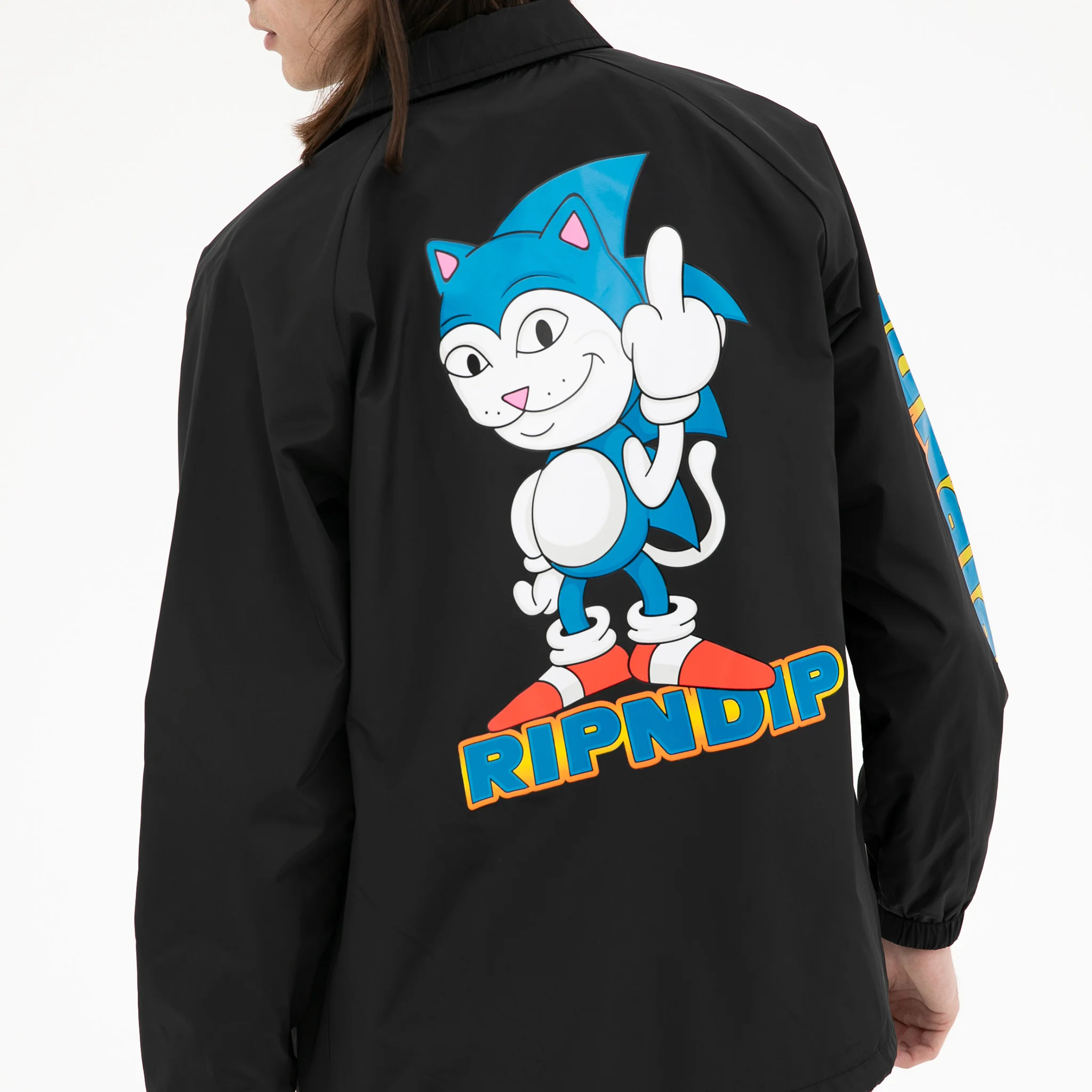 Nermhog Coaches Jacket (Black) - Image 2