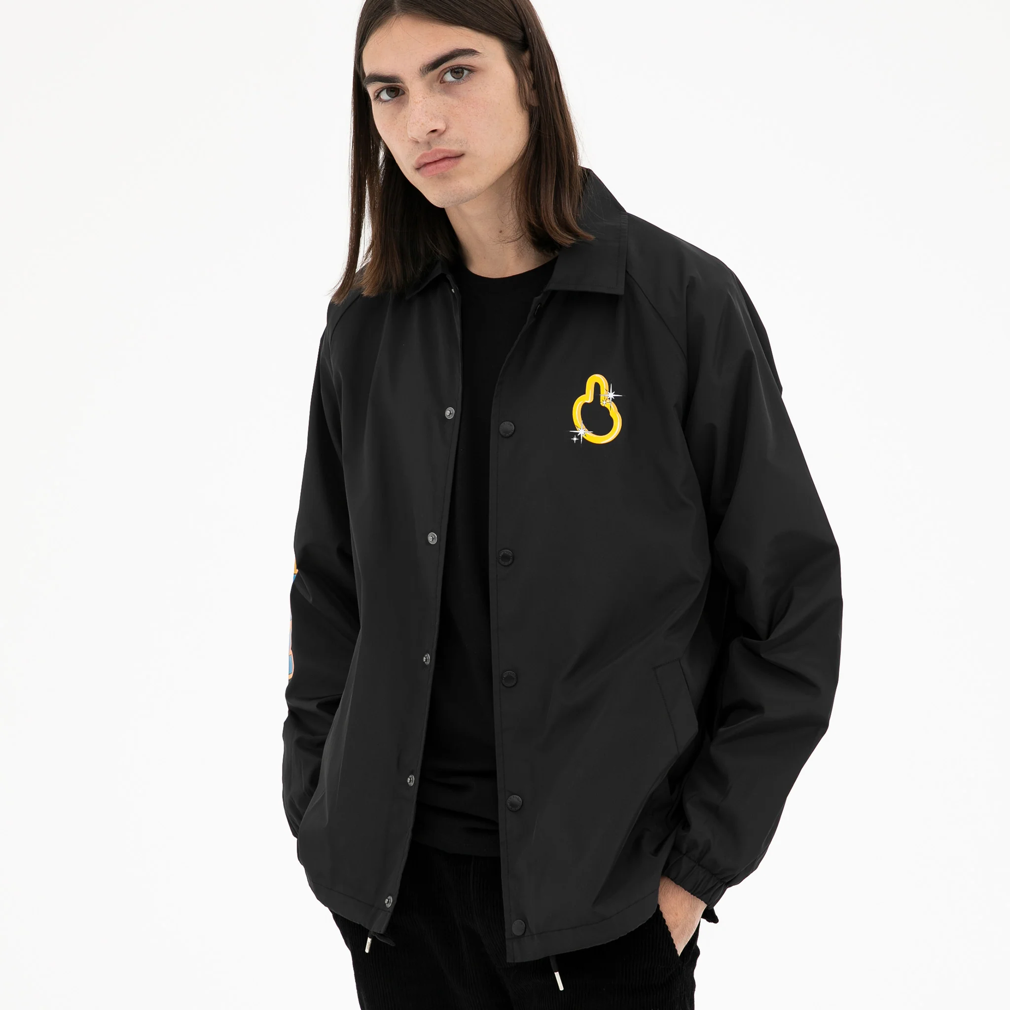 Nermhog Coaches Jacket (Black) - Image 3