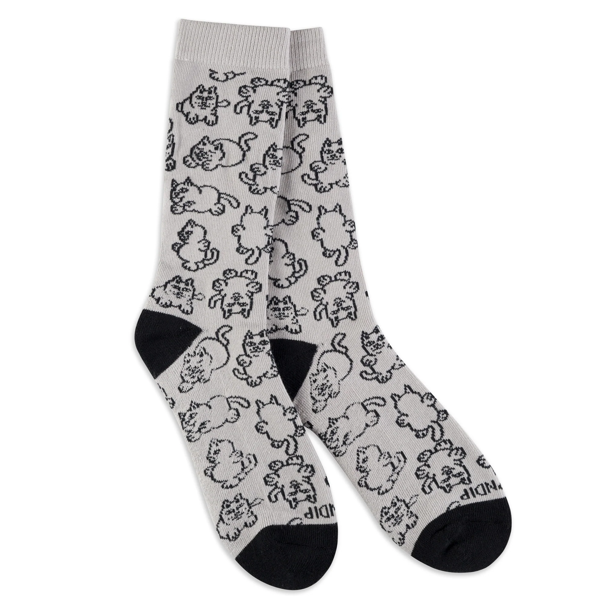Nermie Buddies Socks (Heather Grey) - Image 2