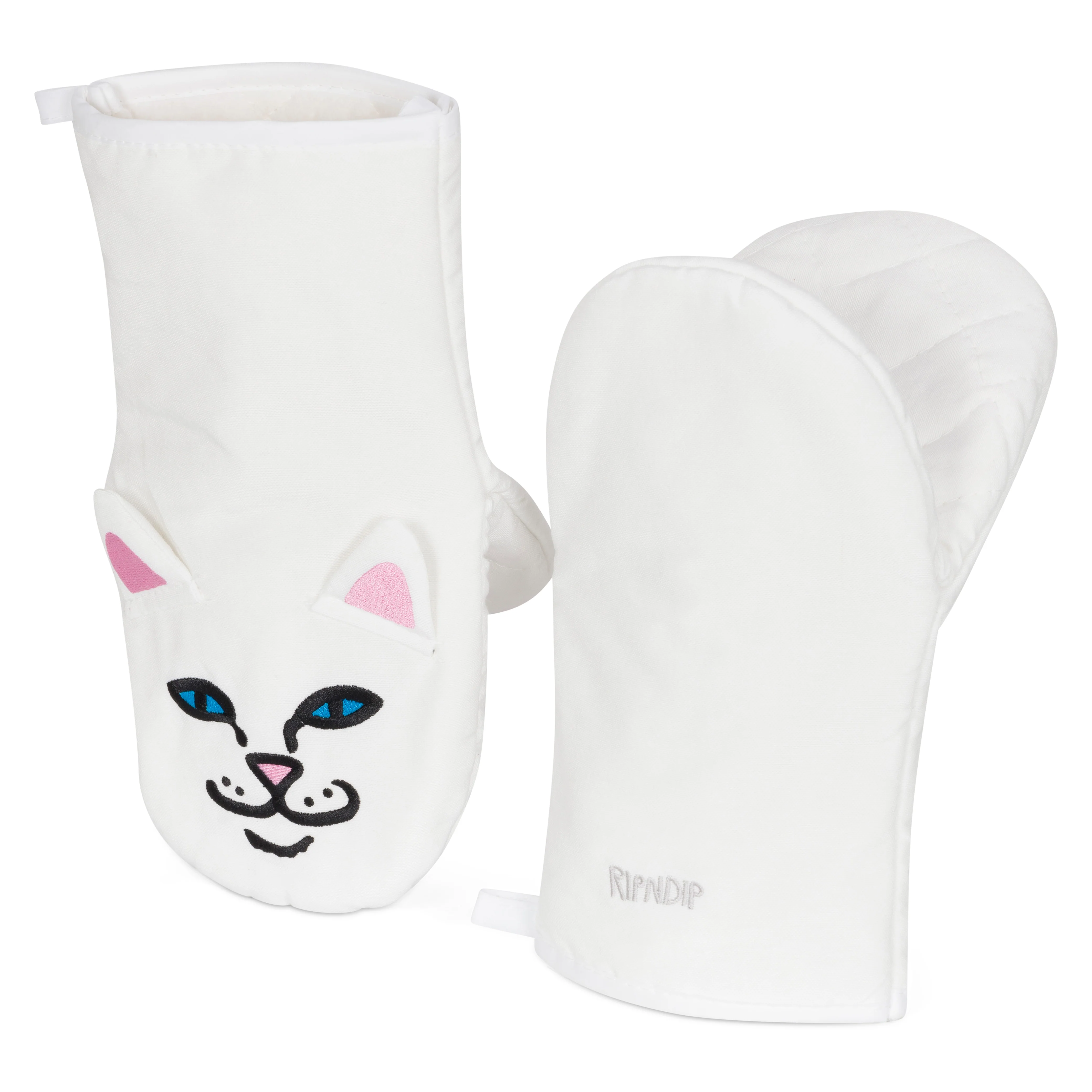 Nermie Oven Mittens (White)